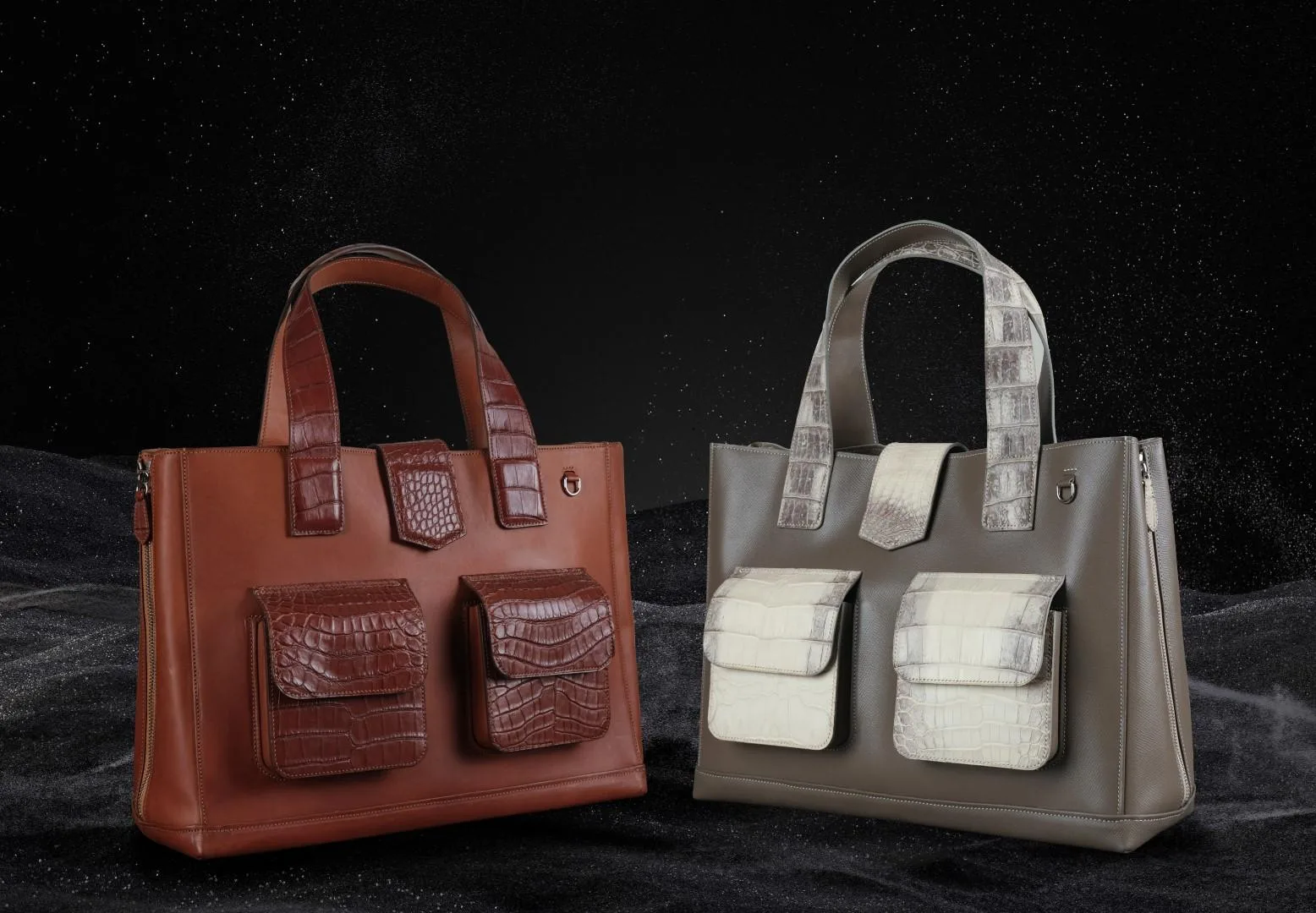 Alli Tote Da Bê X Da Alligator Brown