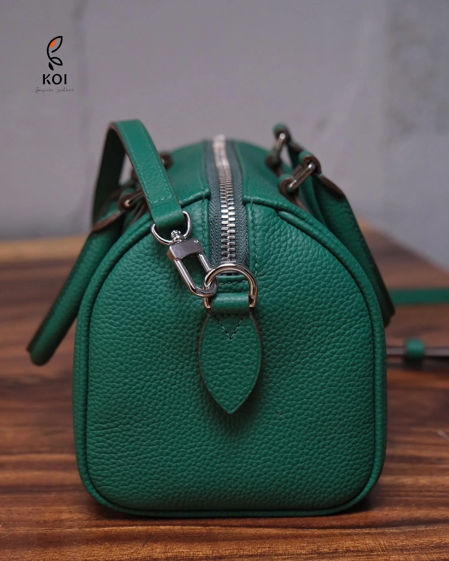 Nano Bag - Da Togo - Teal - KOI Leather