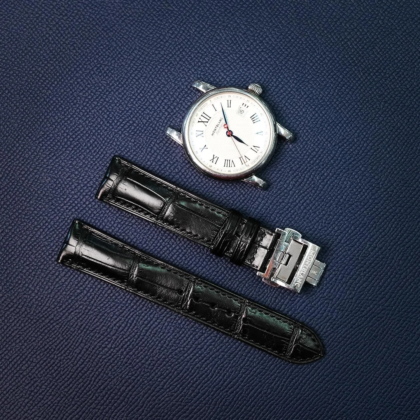 Thay Dây Da đồng Hồ Montblanc