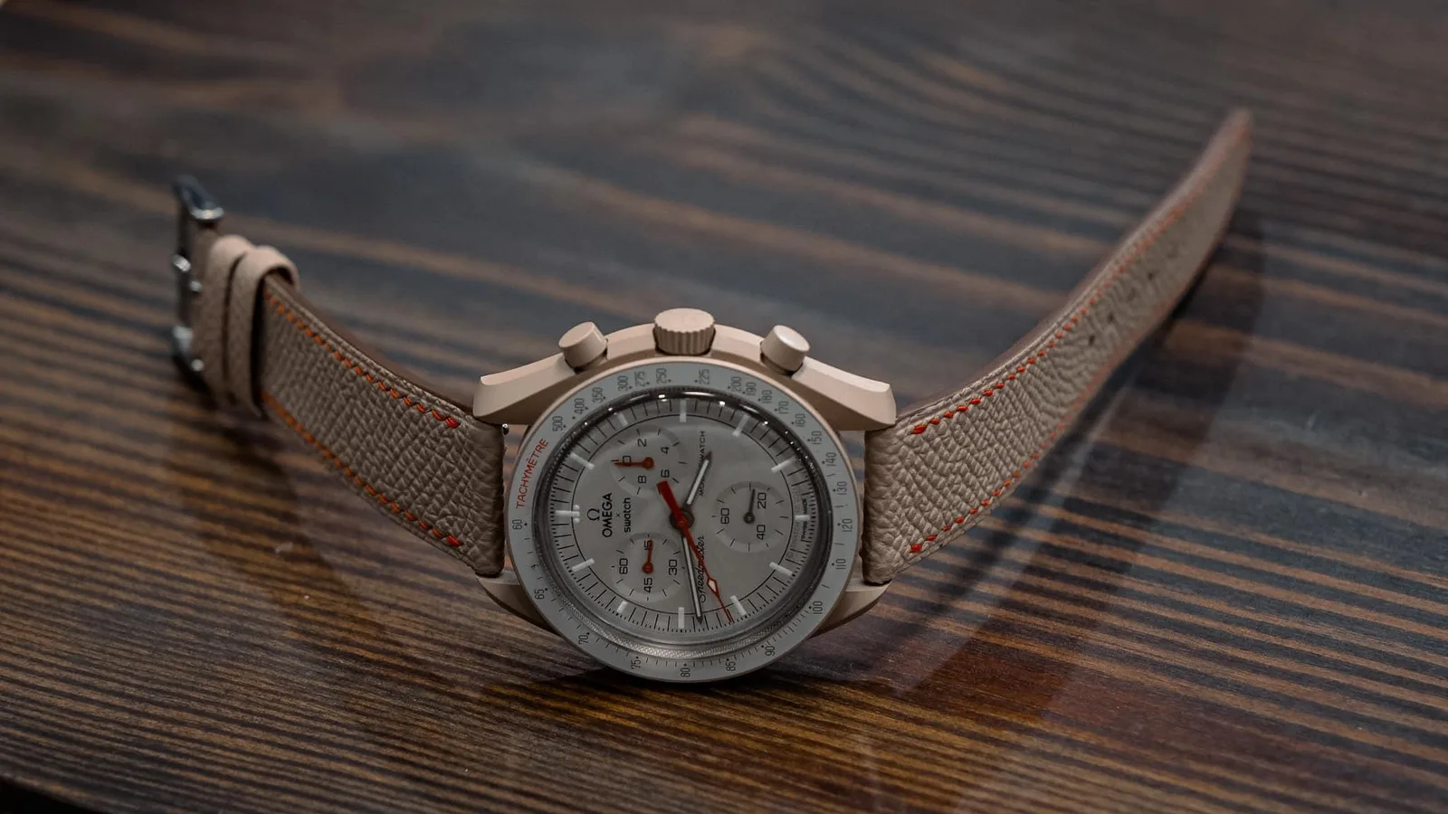 Thay Dây Da đồng Hồ Omega | Dây Da Handmade