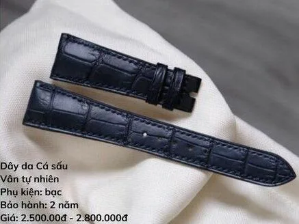 Thay Dây Da đồng Hồ Fossil | Dây Da Handmade