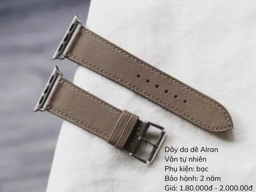 Thay Dây Da đồng Hồ Fossil | Dây Da Handmade