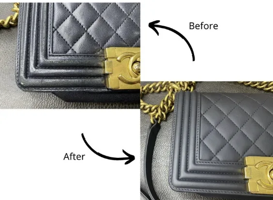 Xử lý trầy - xước túi Chanel