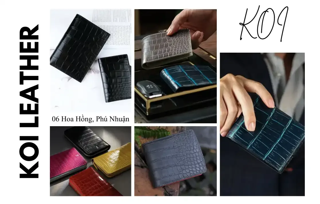 Đặt Làm Ví Da Cá Sấu Theo Yêu Cầu Tại Koi Leather