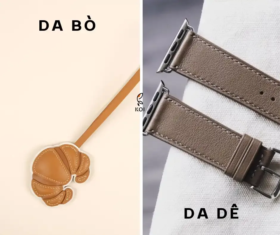 Da Dê Và Da Bò Nên Chọn Chất Liệu Nào