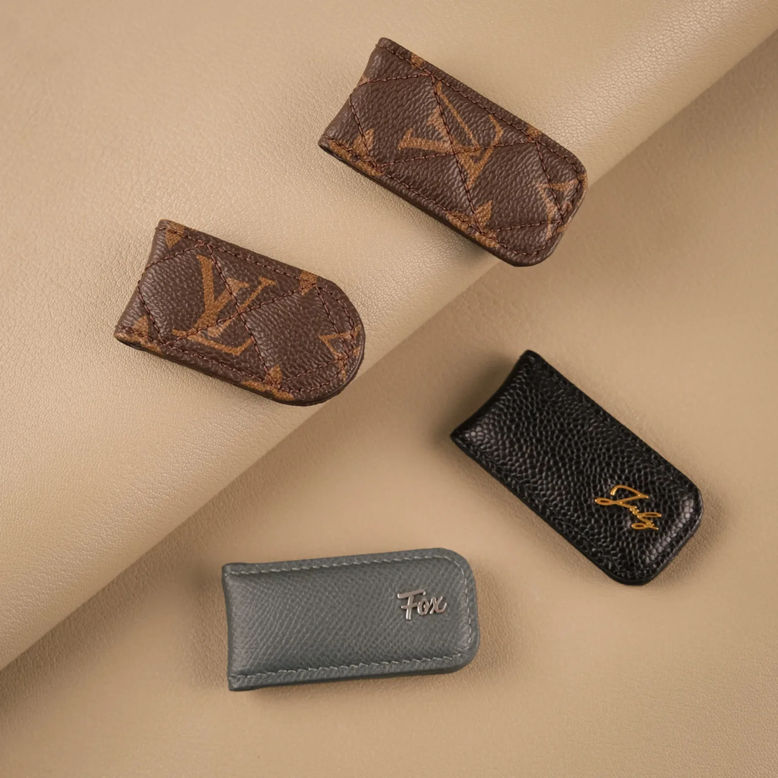 Ảnh Studio Money Clip - Koi Leather