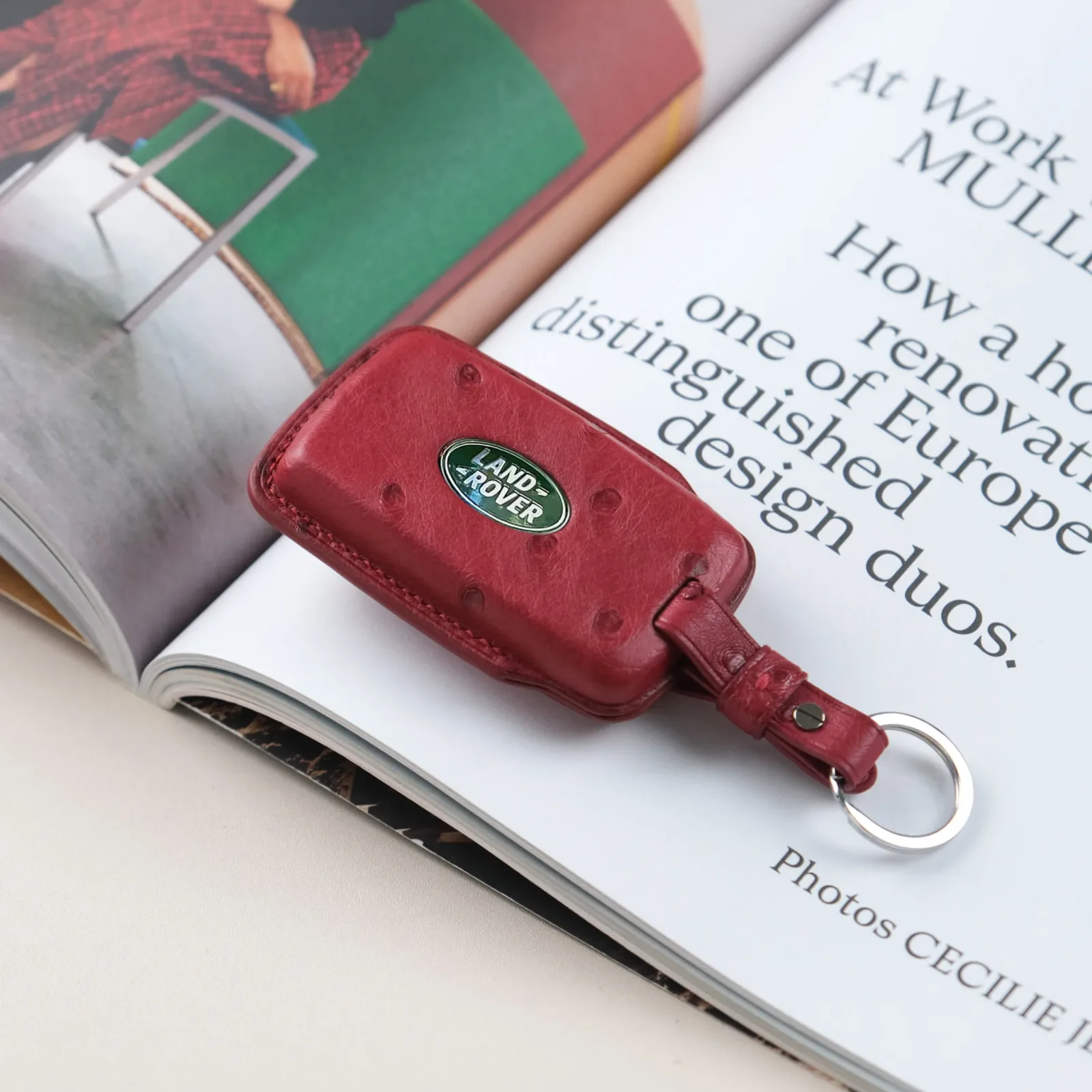 Ảnh Studio Bao chìa khoá land rover - Koi Leather