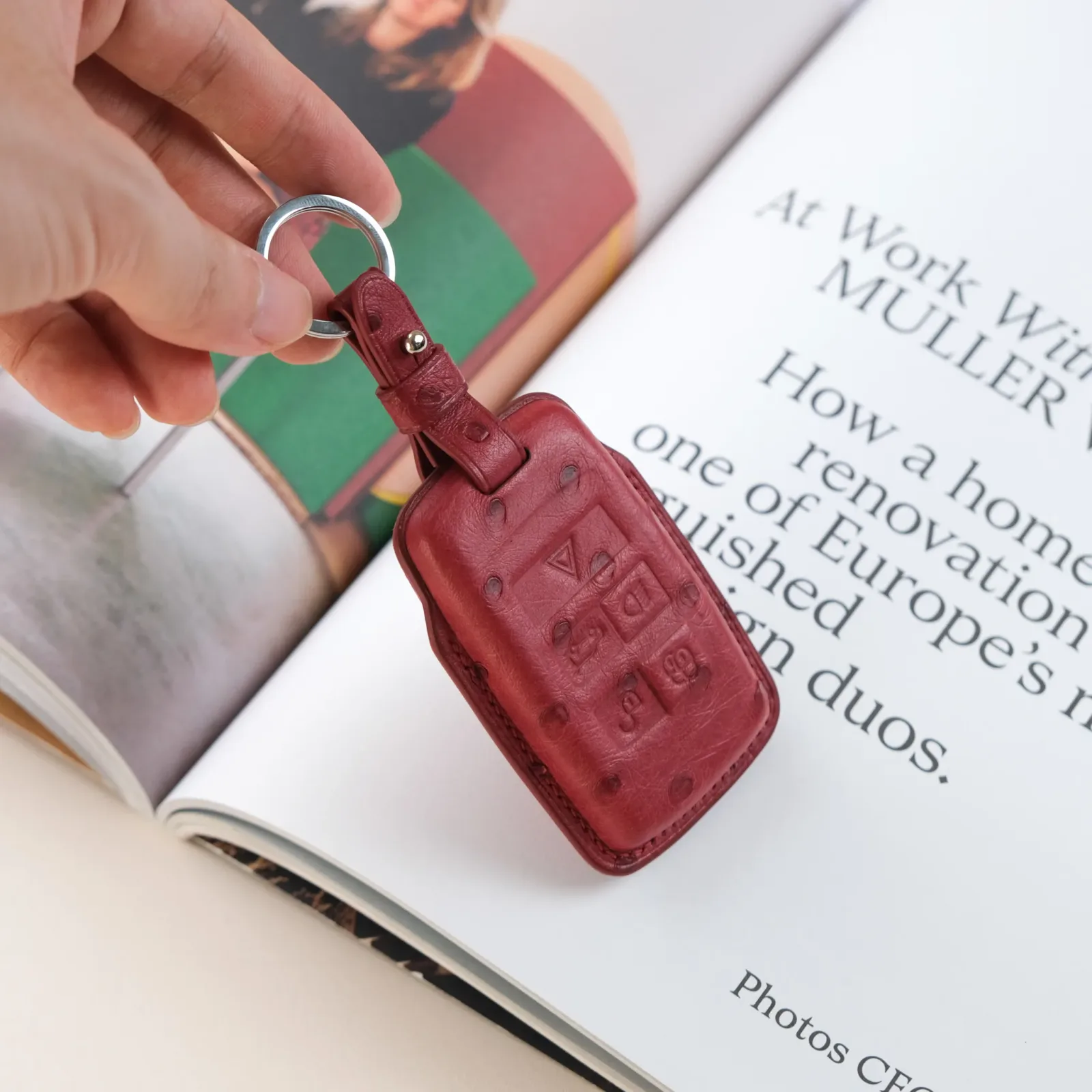 Bao chìa khoá land rover — ảnh 4, KOI Leather