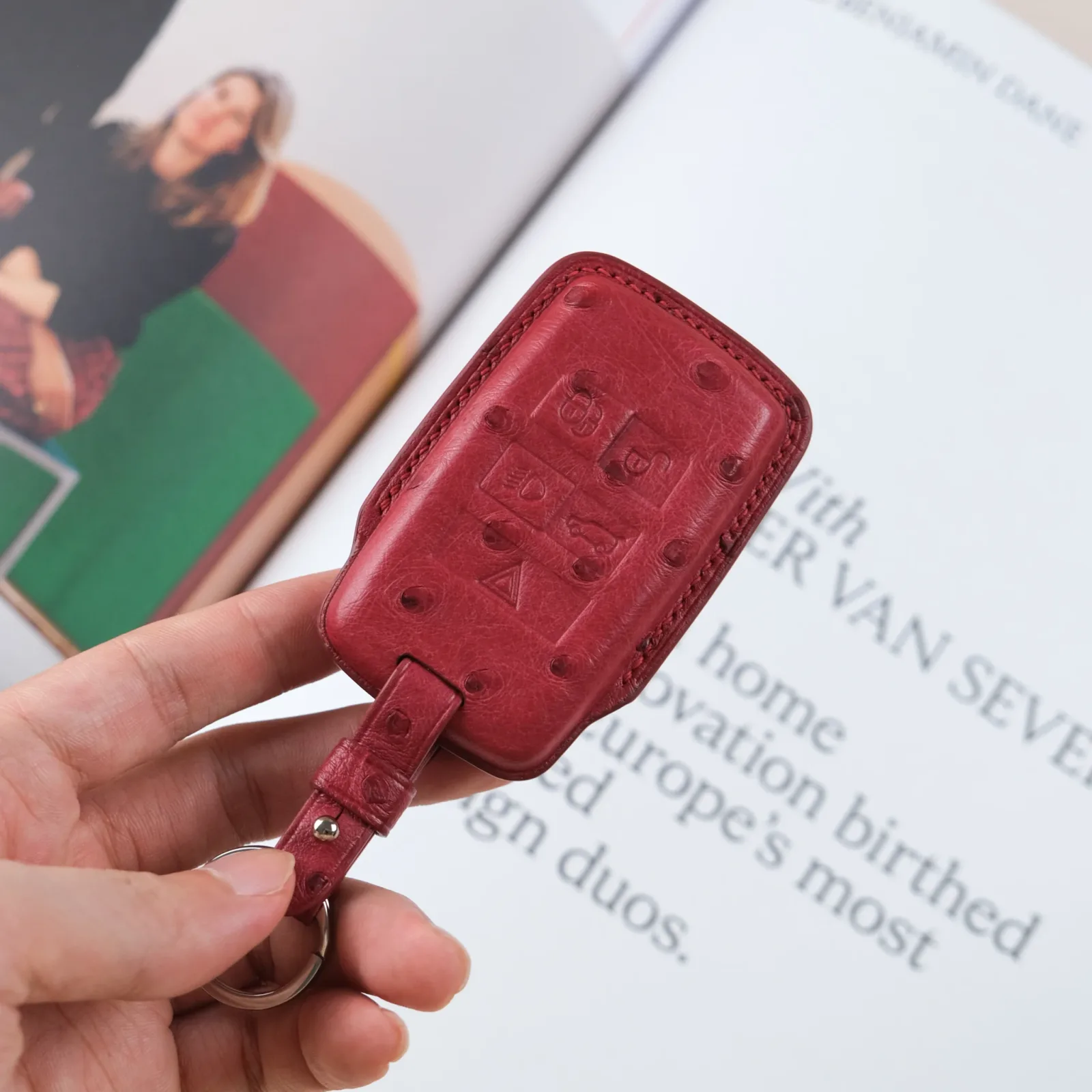 Bao chìa khoá land rover — ảnh 8, KOI Leather