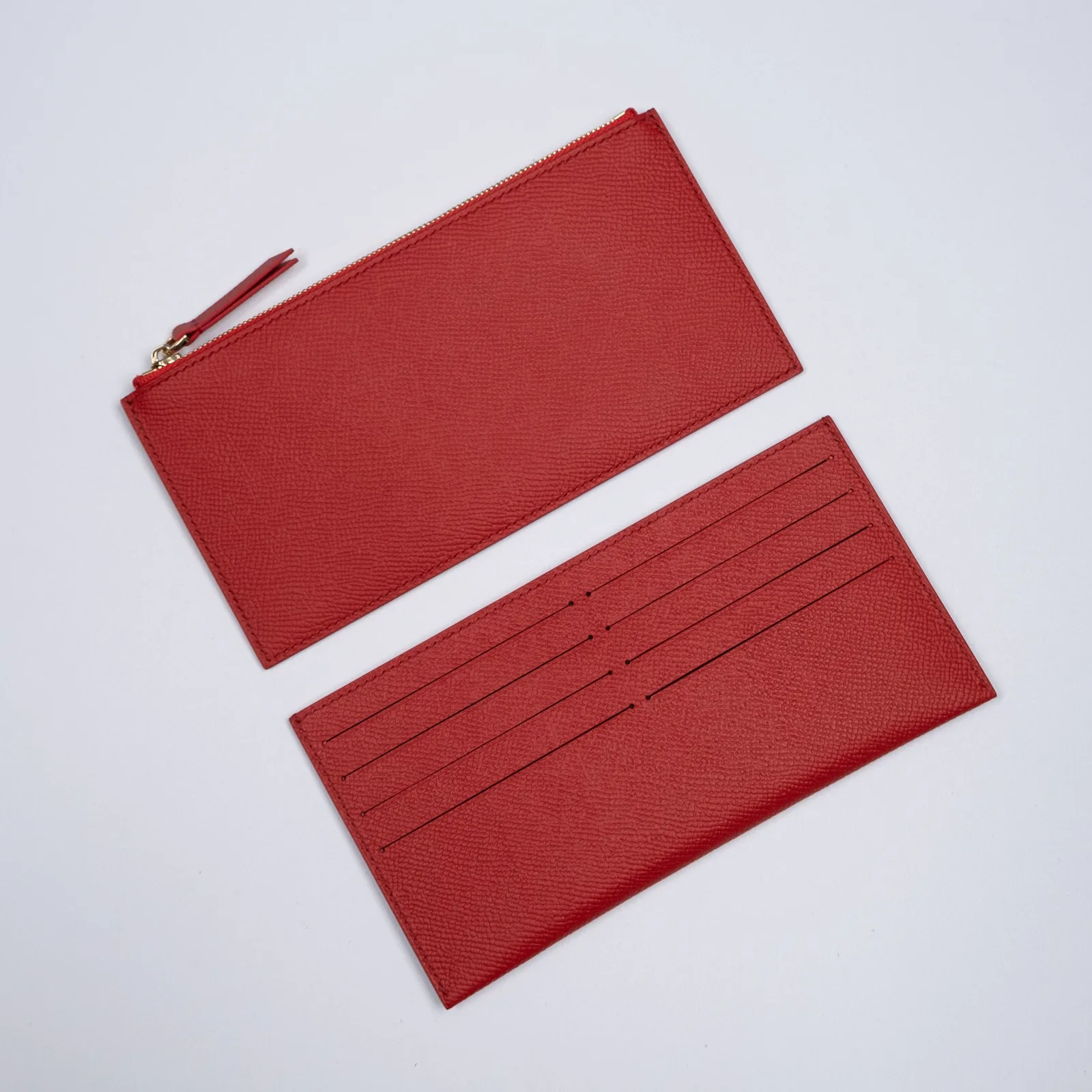 Ảnh Studio Túi nắp phong bì da Epsom kèm bộ 2 ví phụ - Koi Leather