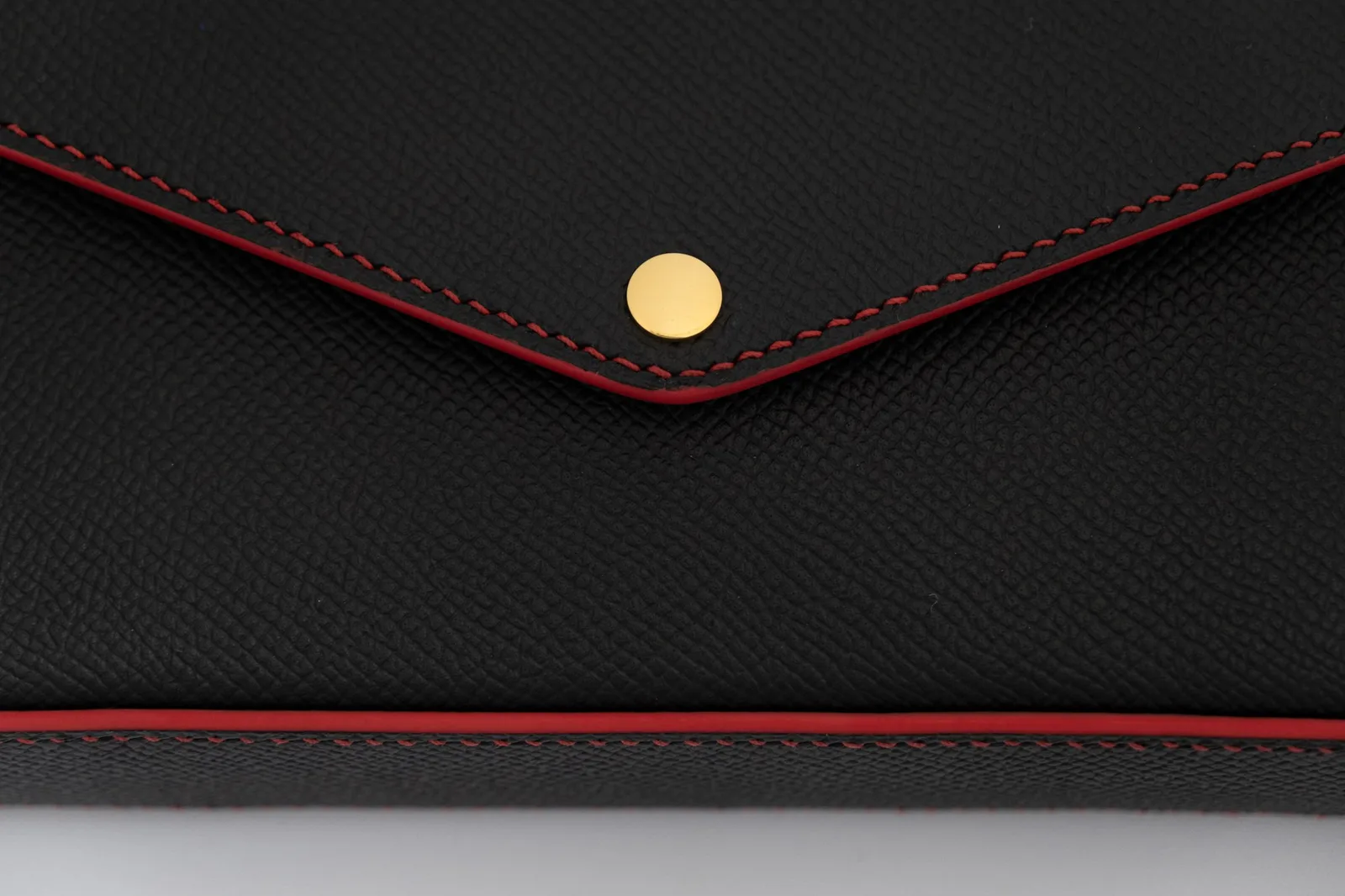 Ảnh Studio Túi nắp phong bì da Epsom kèm bộ 2 ví phụ - Koi Leather