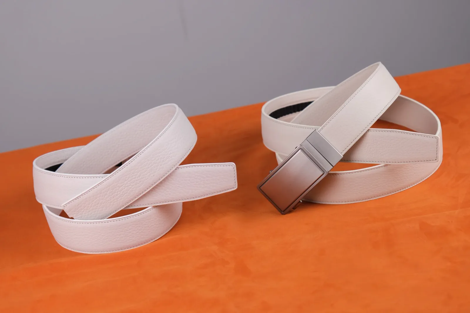 Ảnh Studio Thắt lưng togo - bản 4cm - KOI Leather