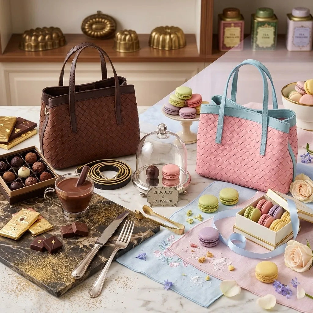 Ảnh Lifestyle Túi xách da đan thủ công dáng tote xách tay - Koi Leather