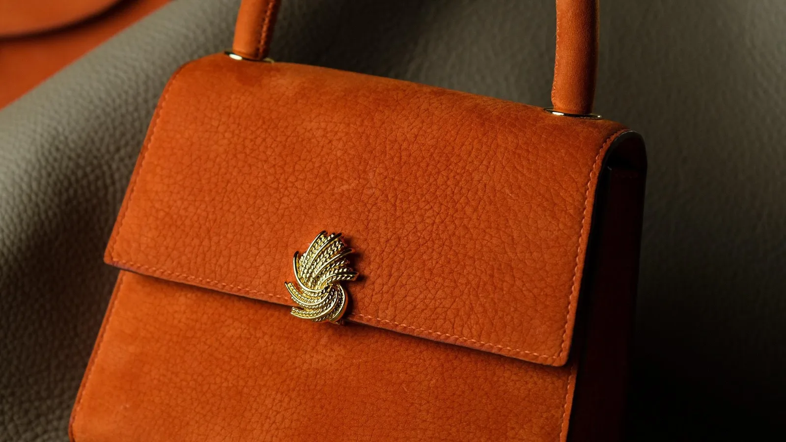 Neo Bag - Da Nubuck - DarkOrange - Hình 4