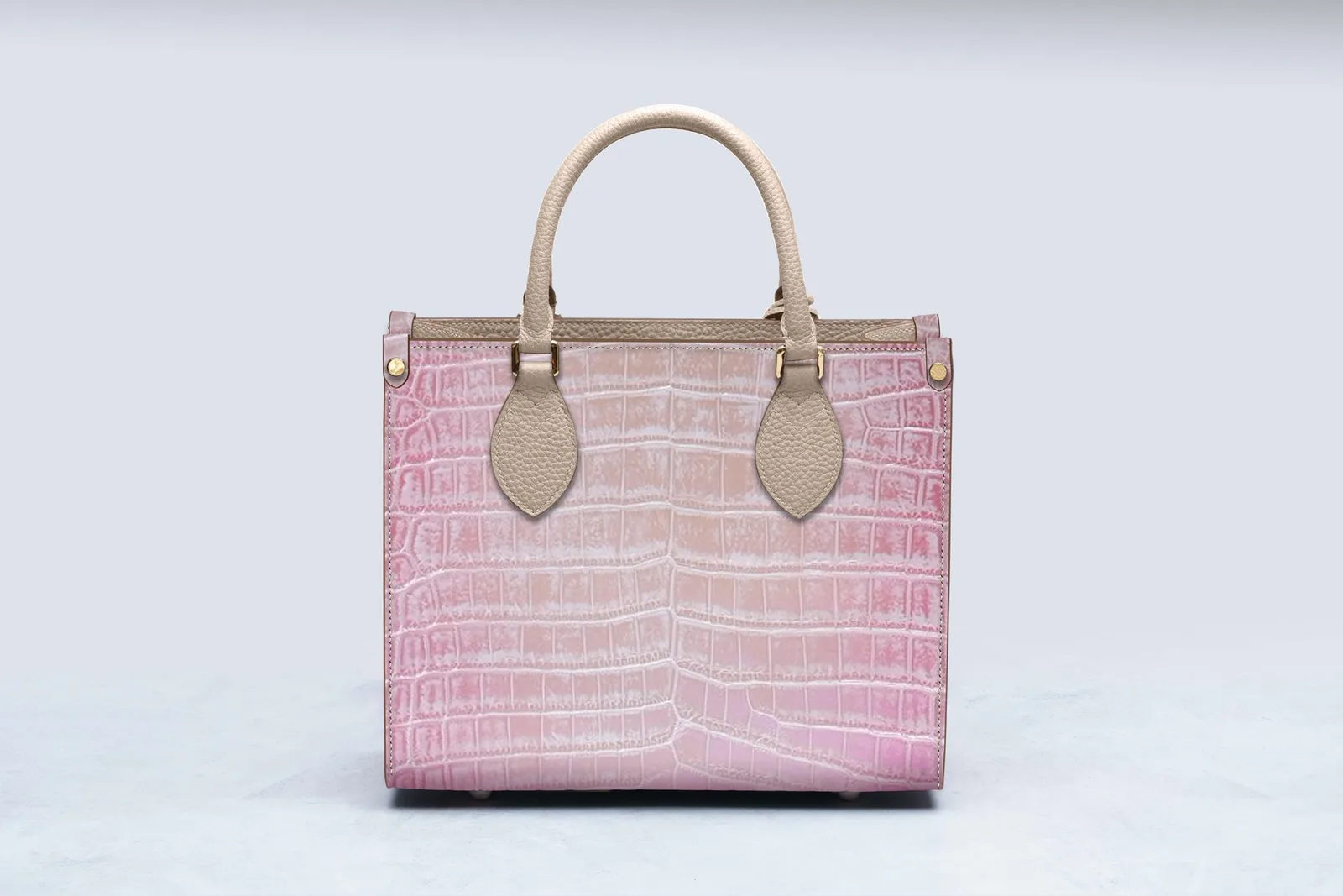 Ảnh Studio Túi Tote On the Go da cá sấu Art Croc - Koi Leather