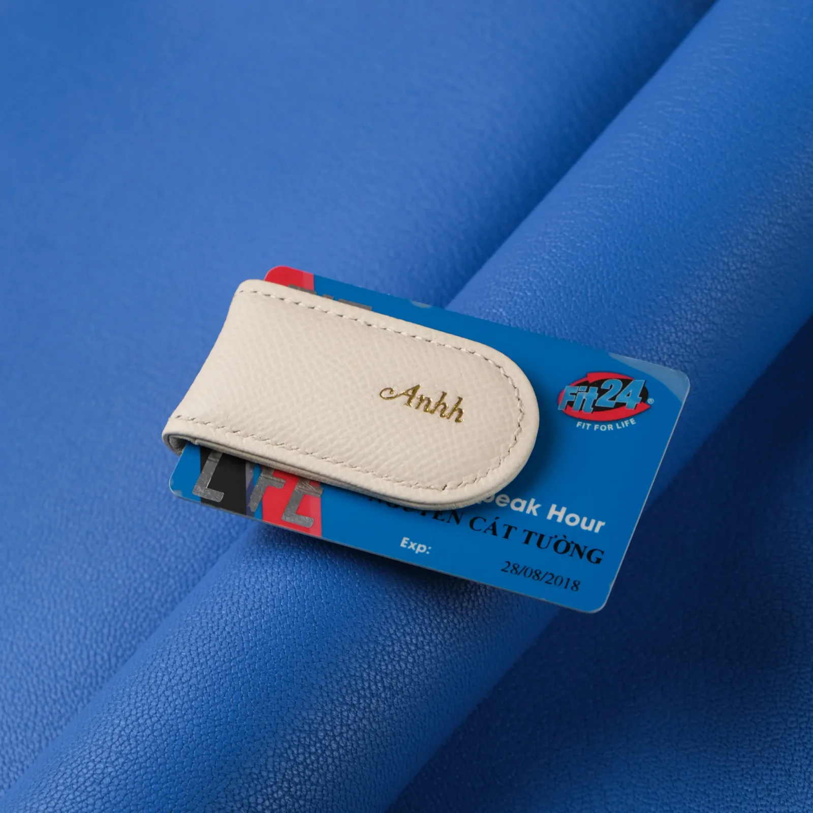 Ảnh Studio money  clip - KOI Leather