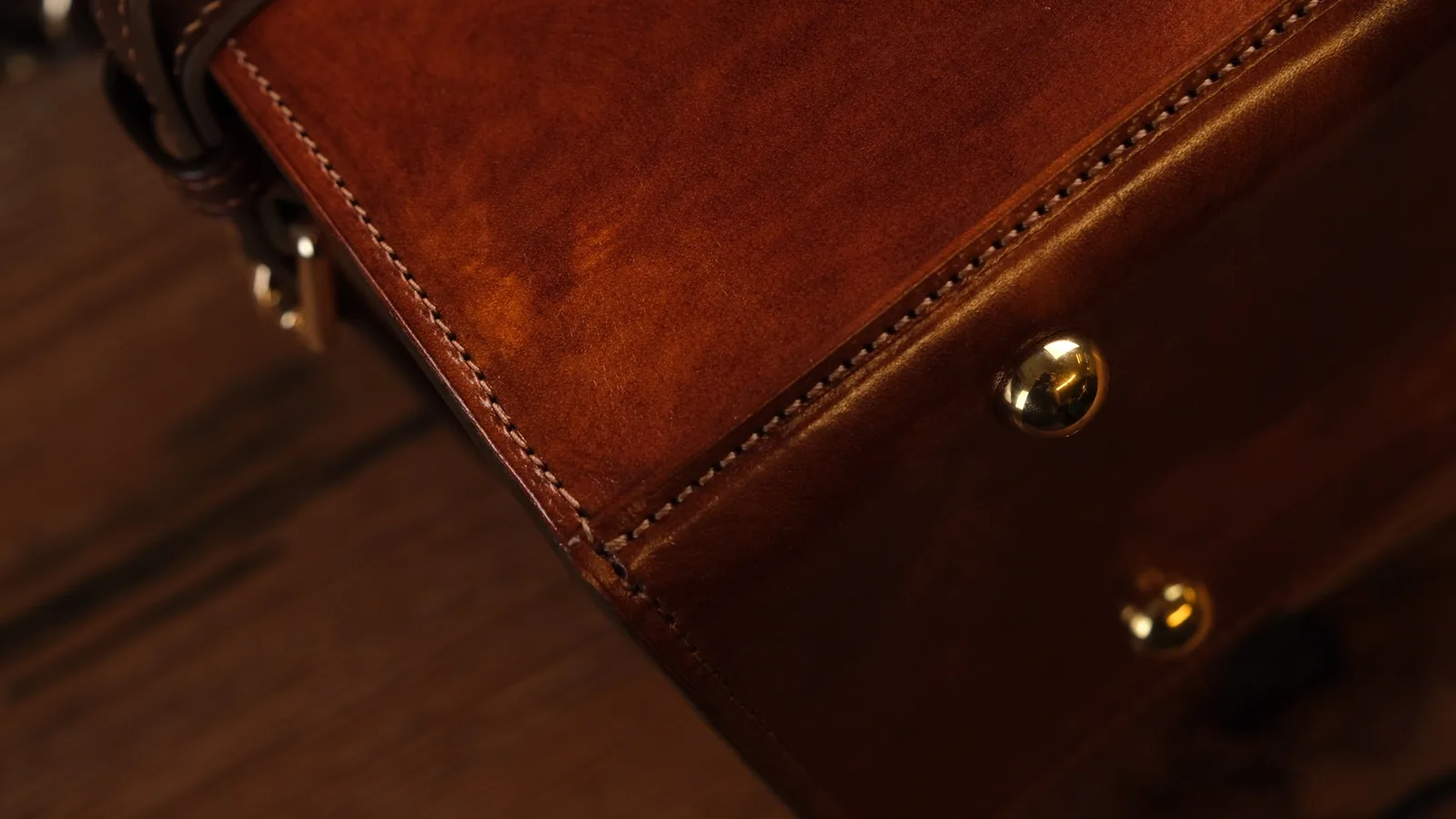 Ảnh Studio Túi OPPA Bag da bò Pueblo phối da đan - Koi Leather