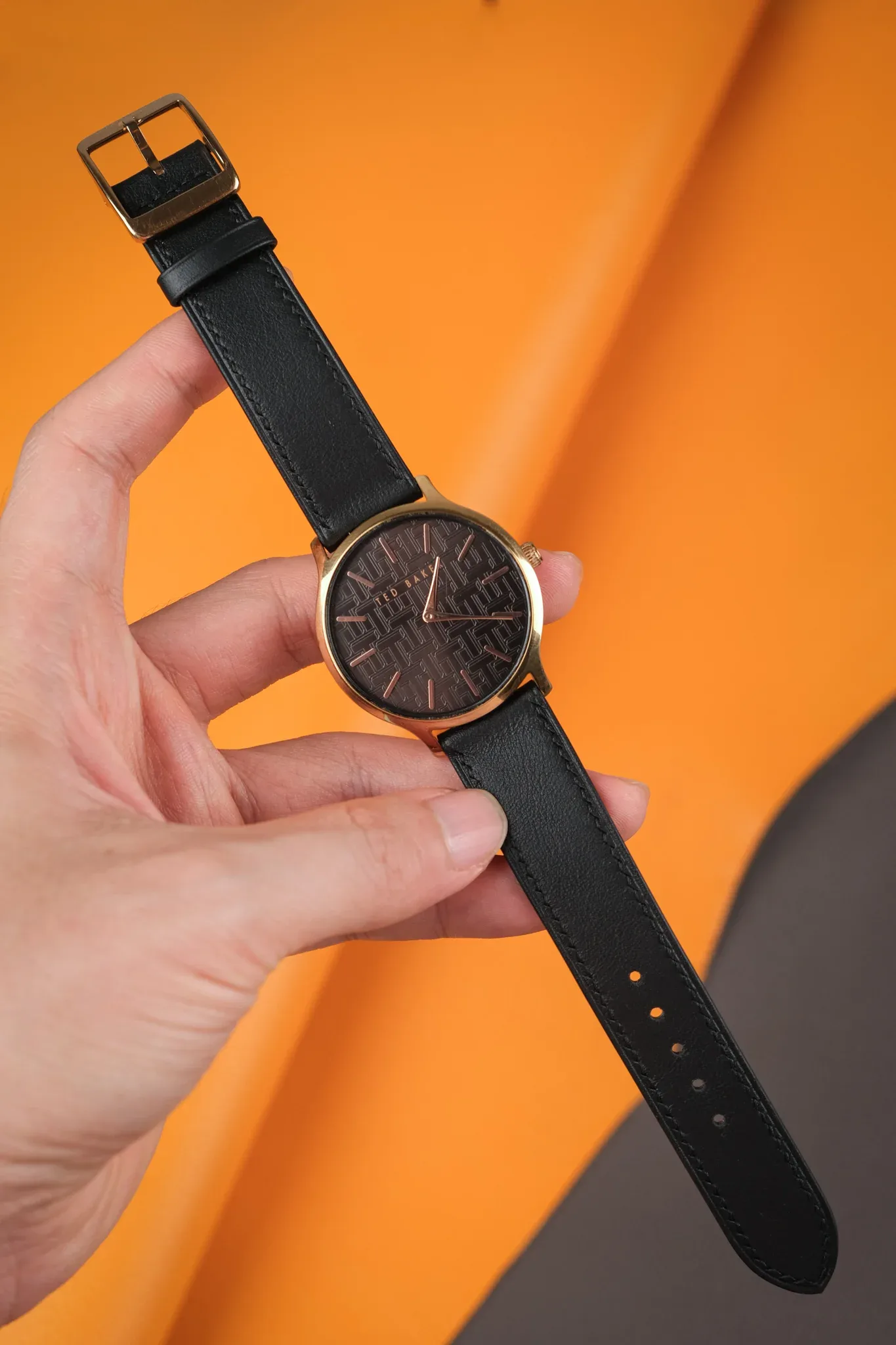 Ảnh Studio Dây da đồng hồ Ted Baker - KOI Leather
