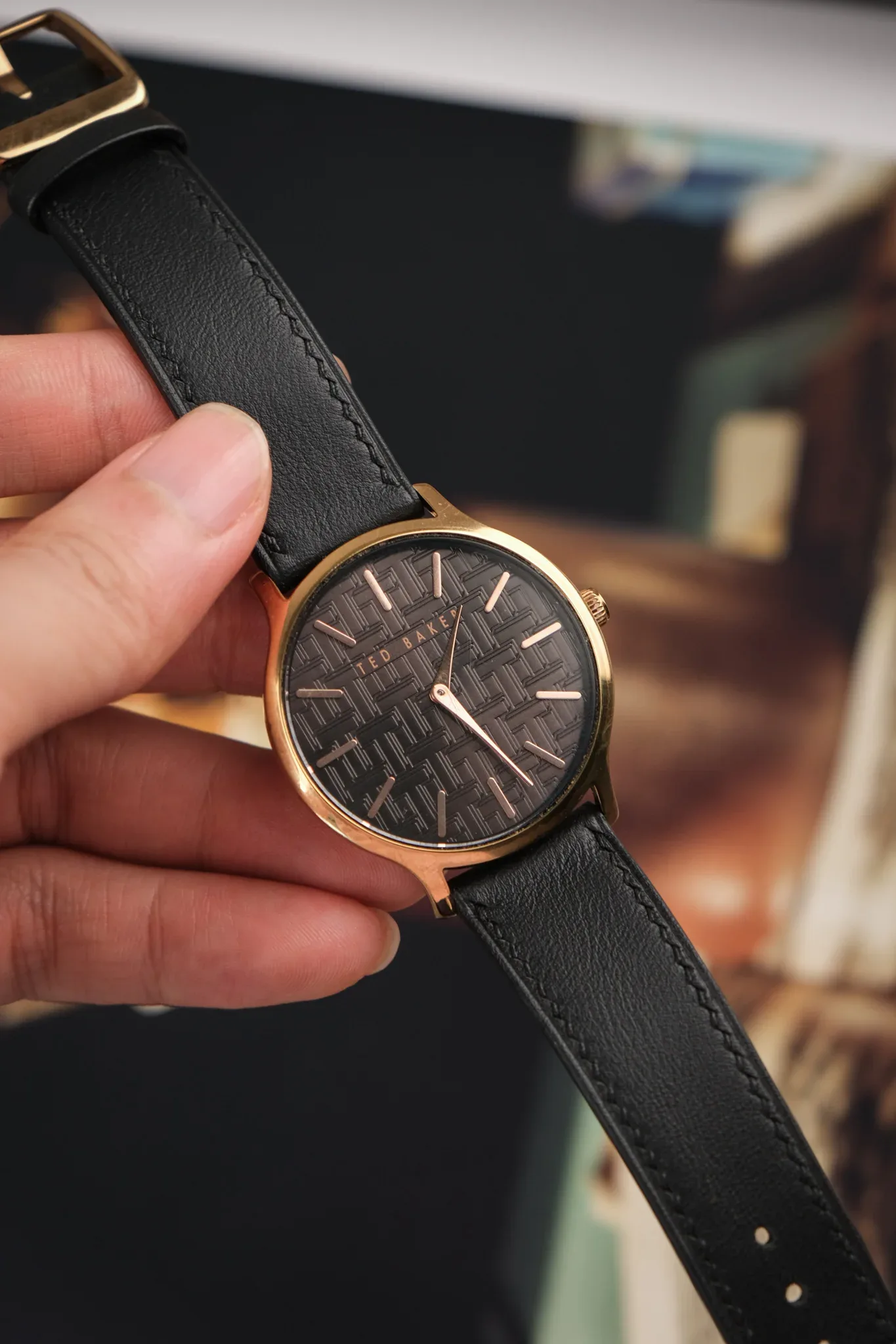Ảnh Studio Dây da đồng hồ Ted Baker - KOI Leather