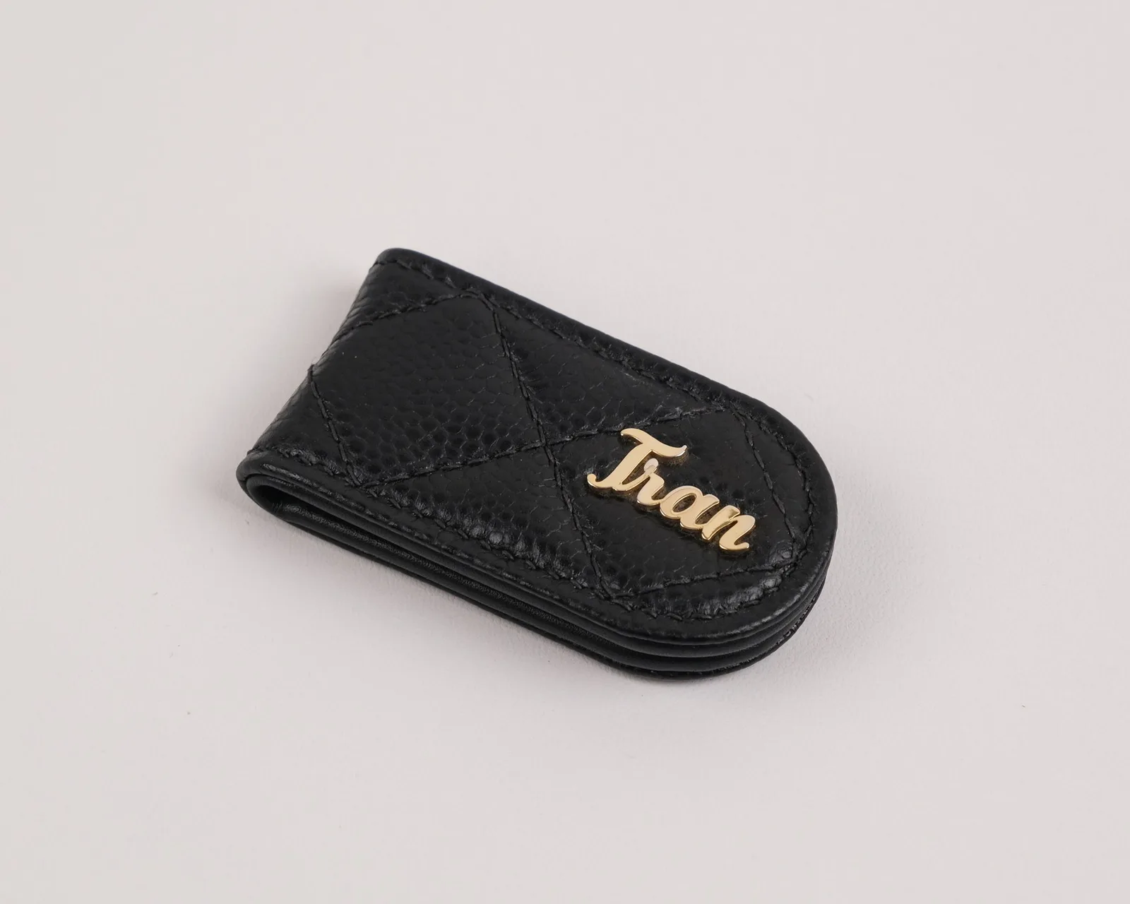 Ảnh Studio Kẹp tiền nam châm da Epsom và da Caviar - Koi Leather