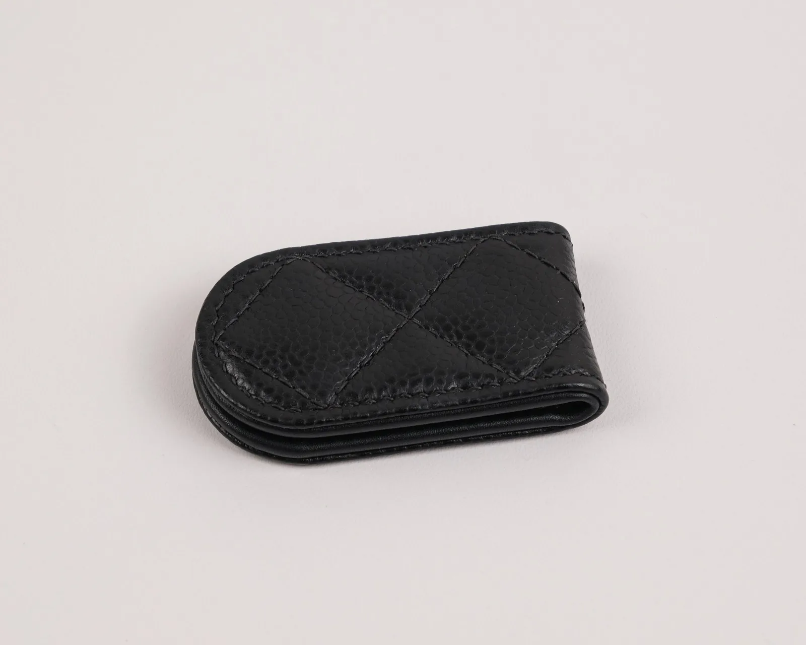 Ảnh Studio Kẹp tiền nam châm da Epsom và da Caviar - Koi Leather