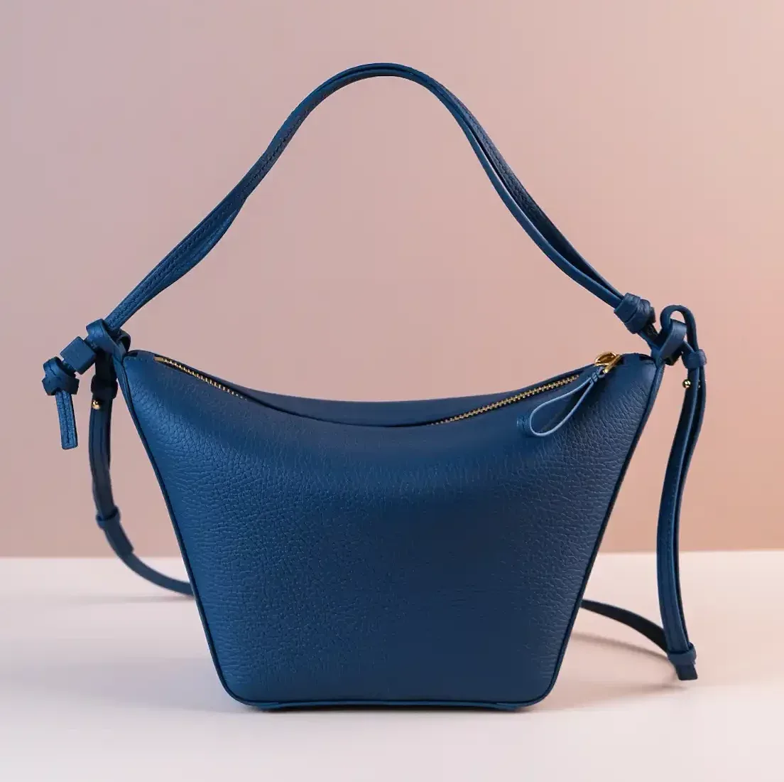 Loewe Hammock Hobo Bag - Da Togo – Navy - KOI Leather