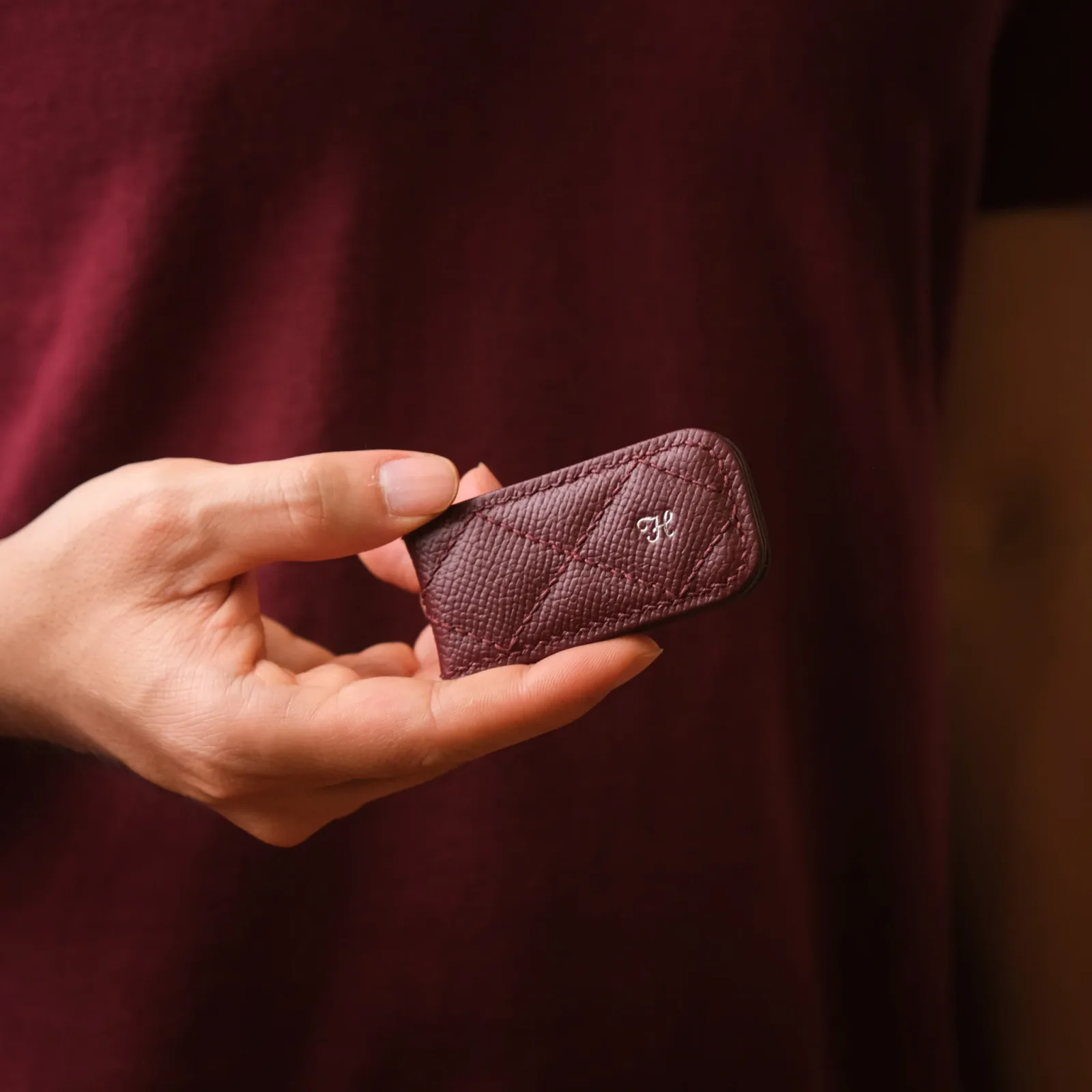 Ảnh Studio Kẹp tiền money clip - KOI Leather