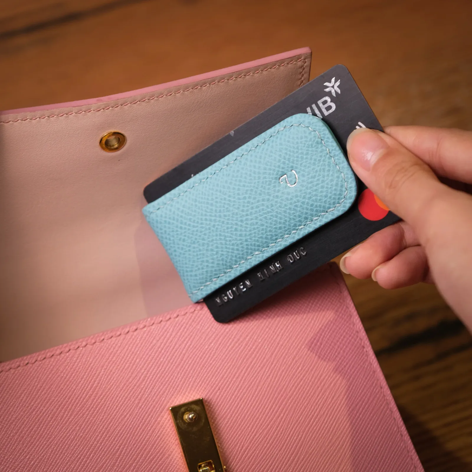 Ảnh Studio Kẹp tiền money clip - KOI Leather
