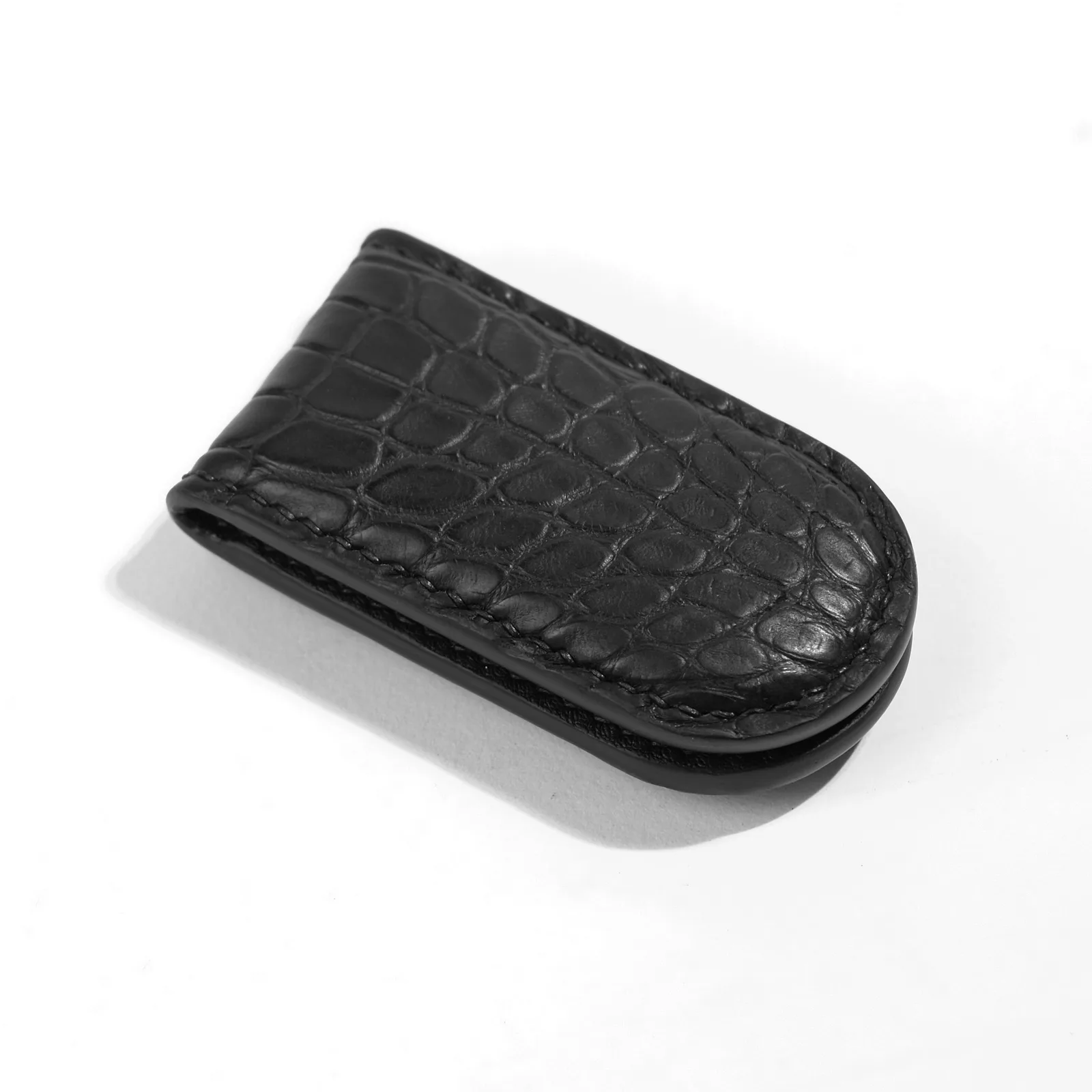 Ảnh Studio Kẹp tiền nam châm da cá sấu dáng gập nhỏ gọn - Koi Leather