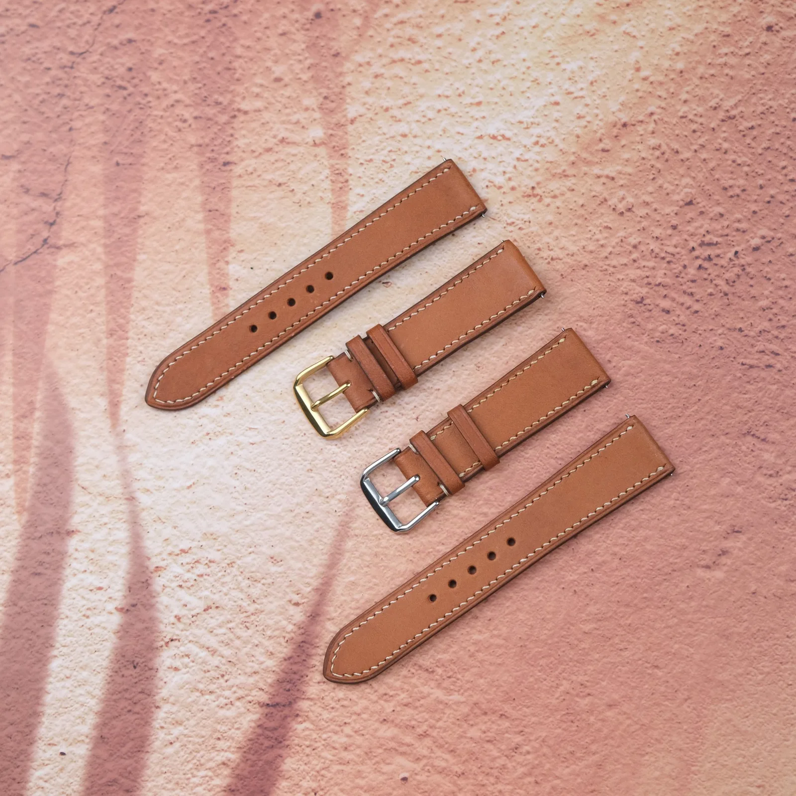 Ảnh Studio Dây đồng hồ da Epsom và Togo chốt thông minh - Koi Leather