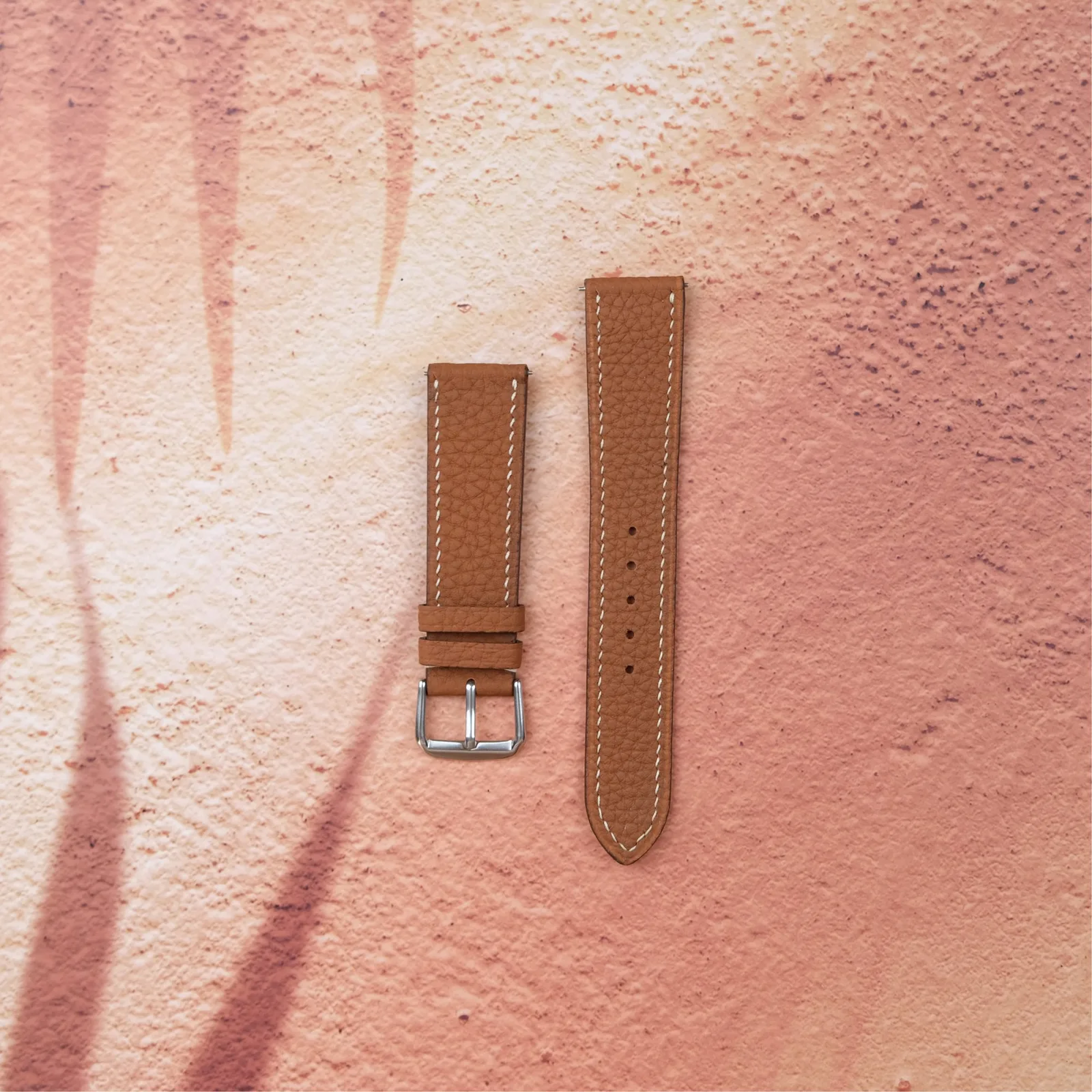 Ảnh Studio Dây đồng hồ da Epsom và Togo chốt thông minh - Koi Leather