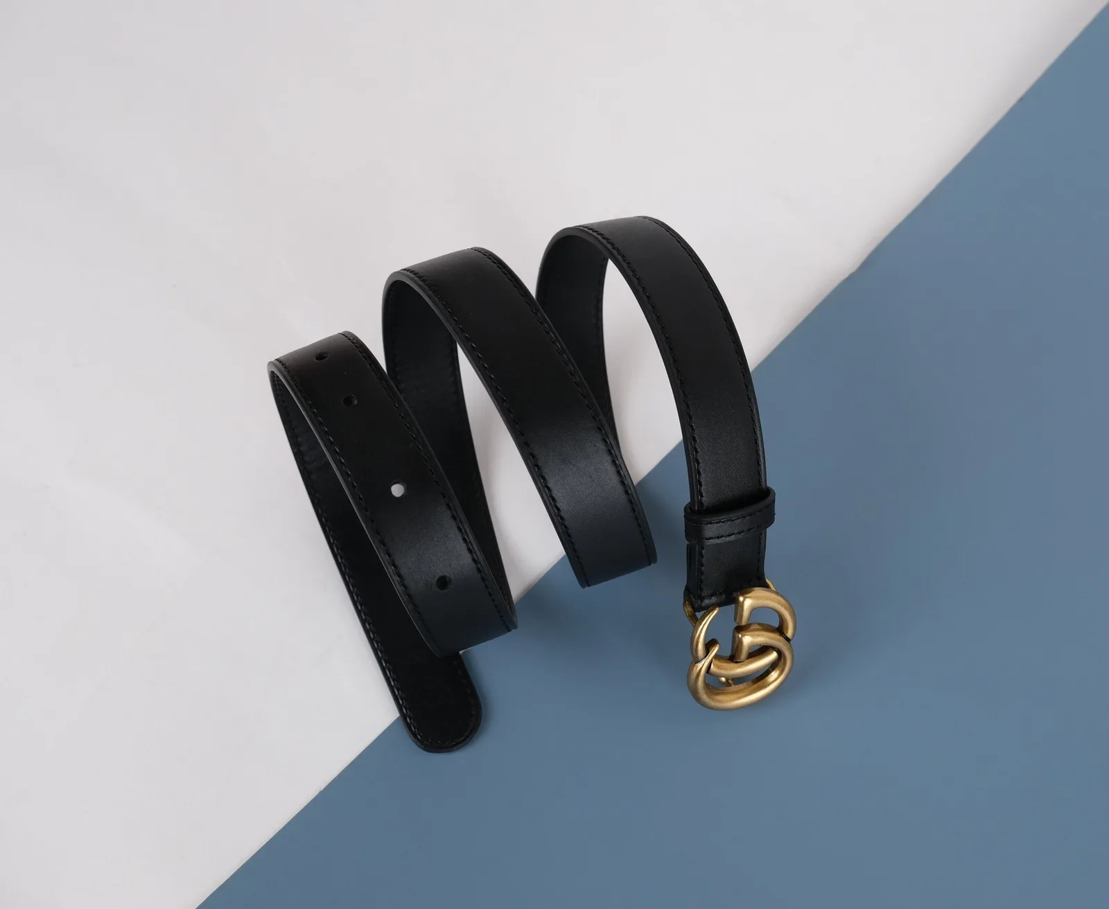 Ảnh Studio Dây thắt lưng da Swift màu đen bản 2cm - Koi Leather