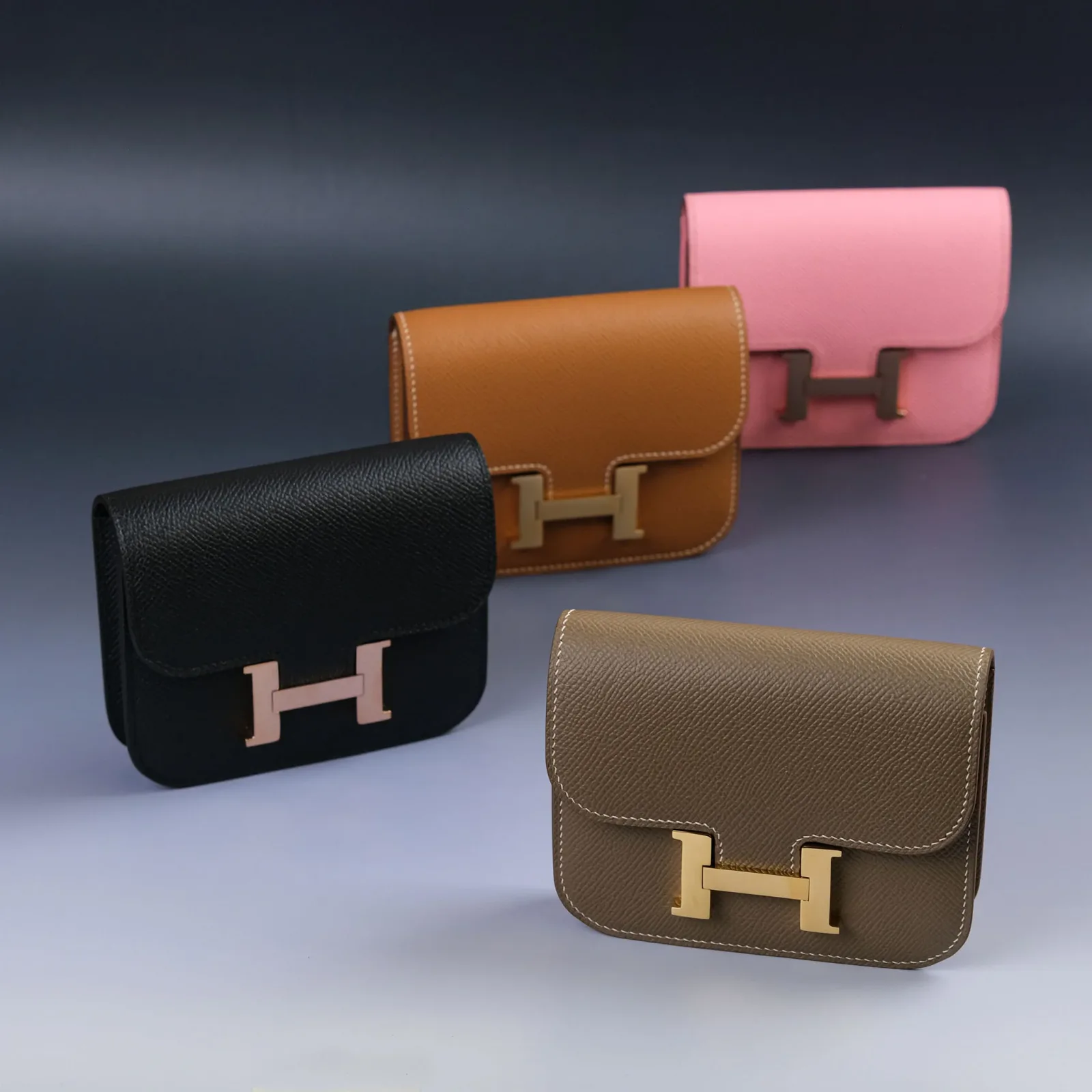 Ảnh Studio Túi Đeo Chéo Nắp Gập – Da Epsom - Koi Leather