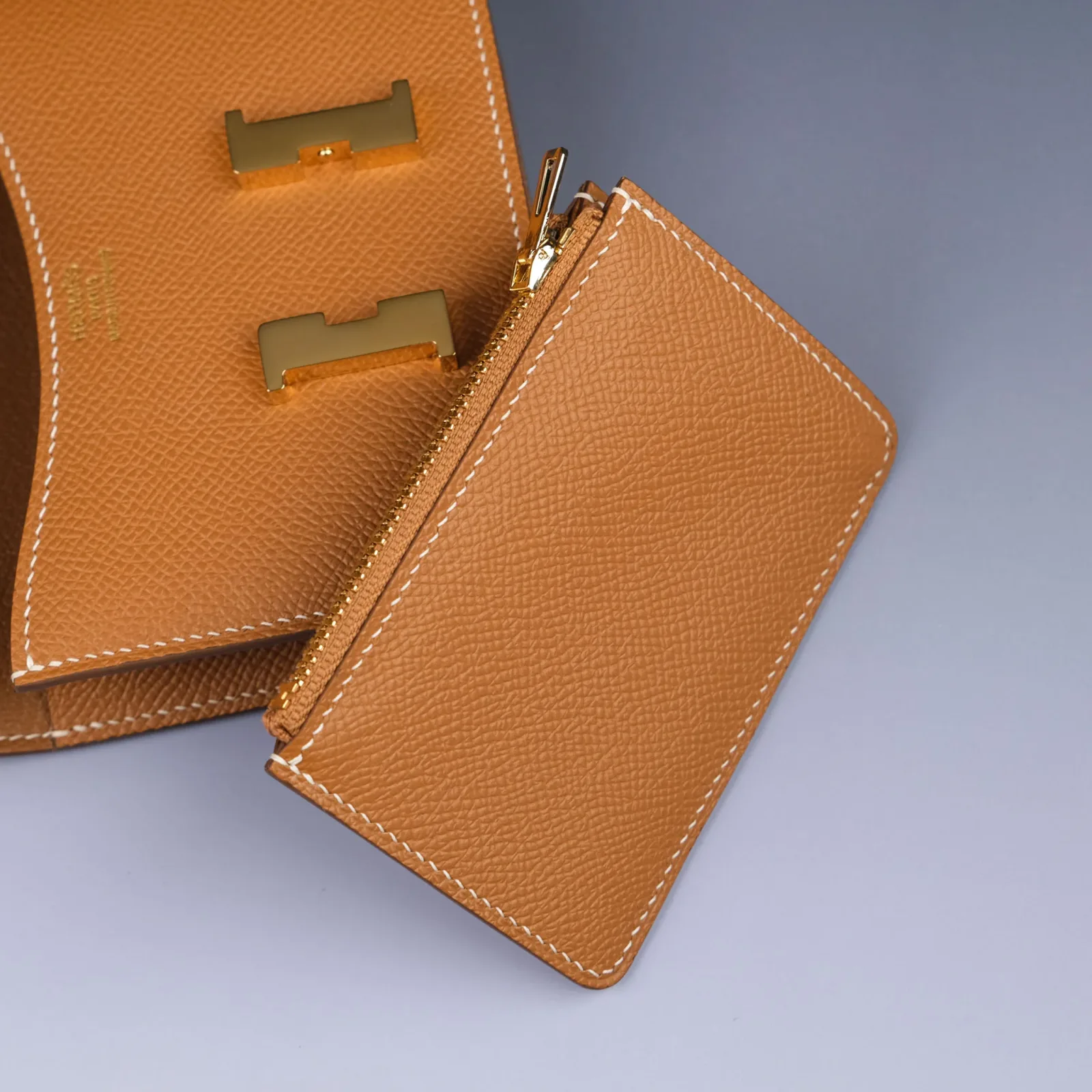 Ảnh Studio Túi Đeo Chéo Nắp Gập – Da Epsom - Koi Leather