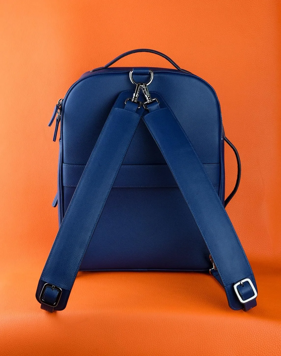 Balo Da DENTRO - Da Epsom - Blue - Hình 4