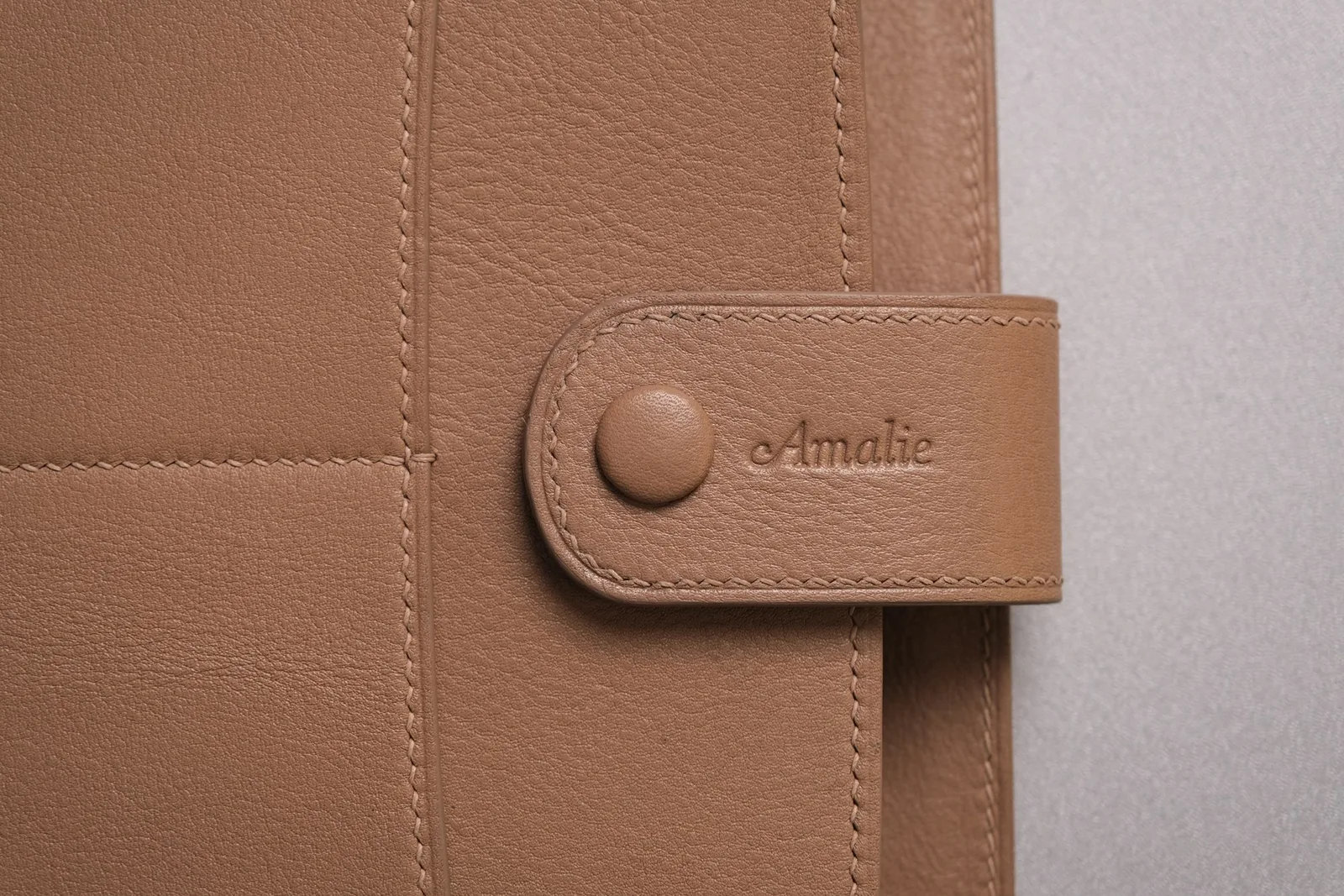 Ảnh Bao da laptop BRISTO da Nappa 15 inch - Koi Leather