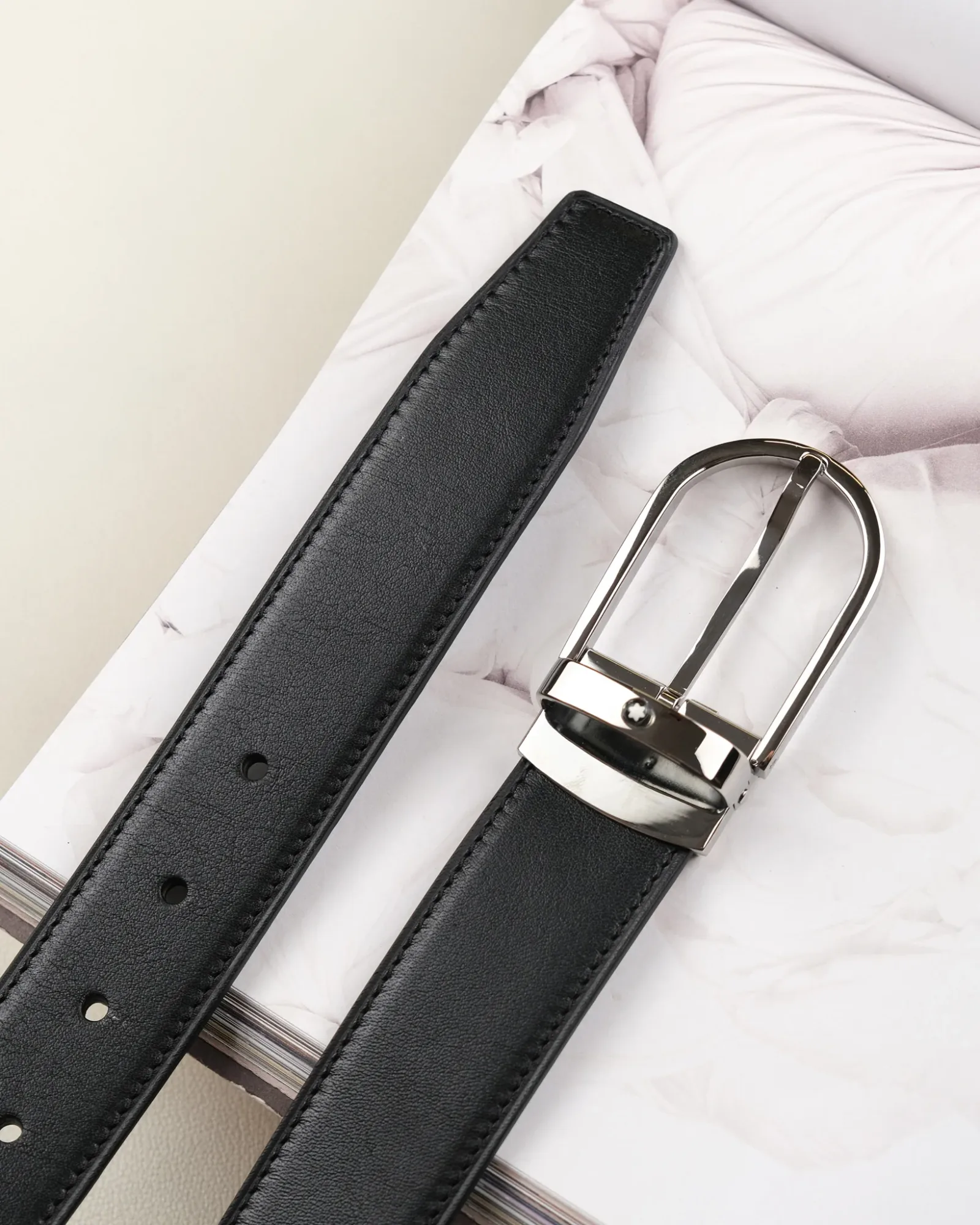 Ảnh Studio Dây lưng da Boxcalf dành cho nam - Koi Leather