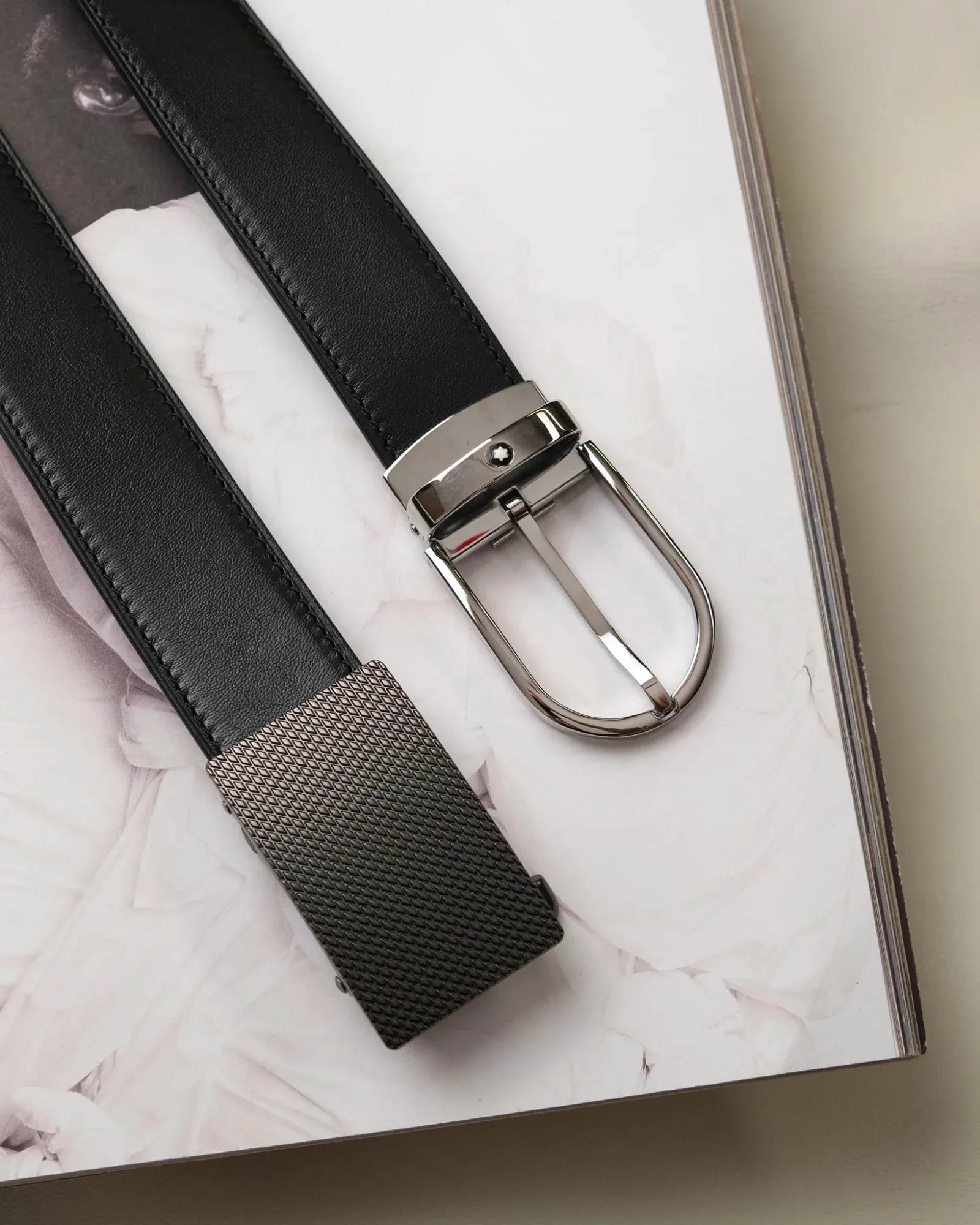 Ảnh Studio Dây lưng da Boxcalf dành cho nam - Koi Leather