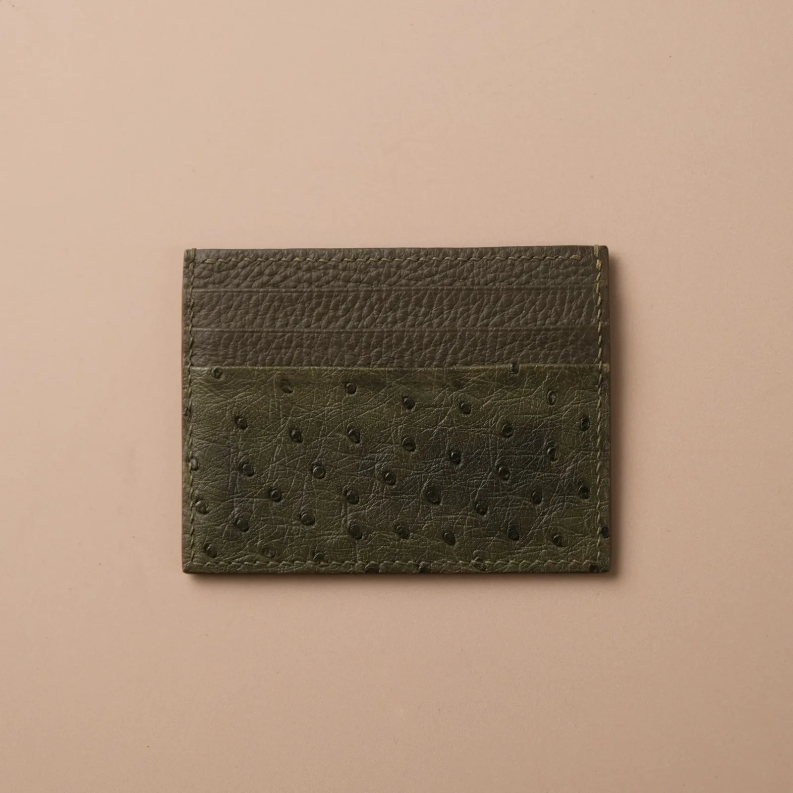 Ảnh Studio Card holder da Exotic - Kỳ đà - Cá sấu - Đà điểu hàng sẵn - Koi Leather