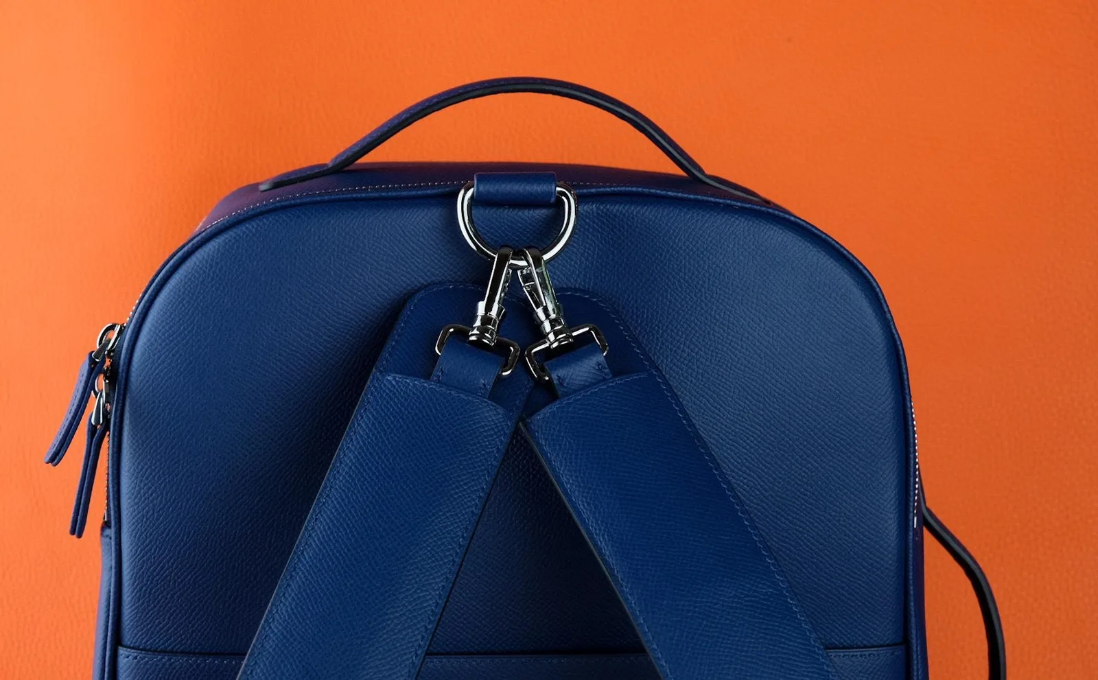 Balo Da DENTRO - Da Epsom - Blue - Hình 3