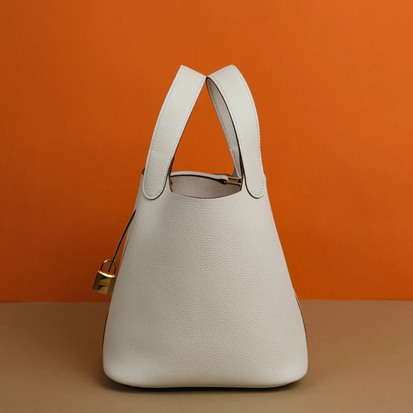 Ảnh Studio Túi xách da Clemence dáng xô hai quai kèm khoá - Koi Leather