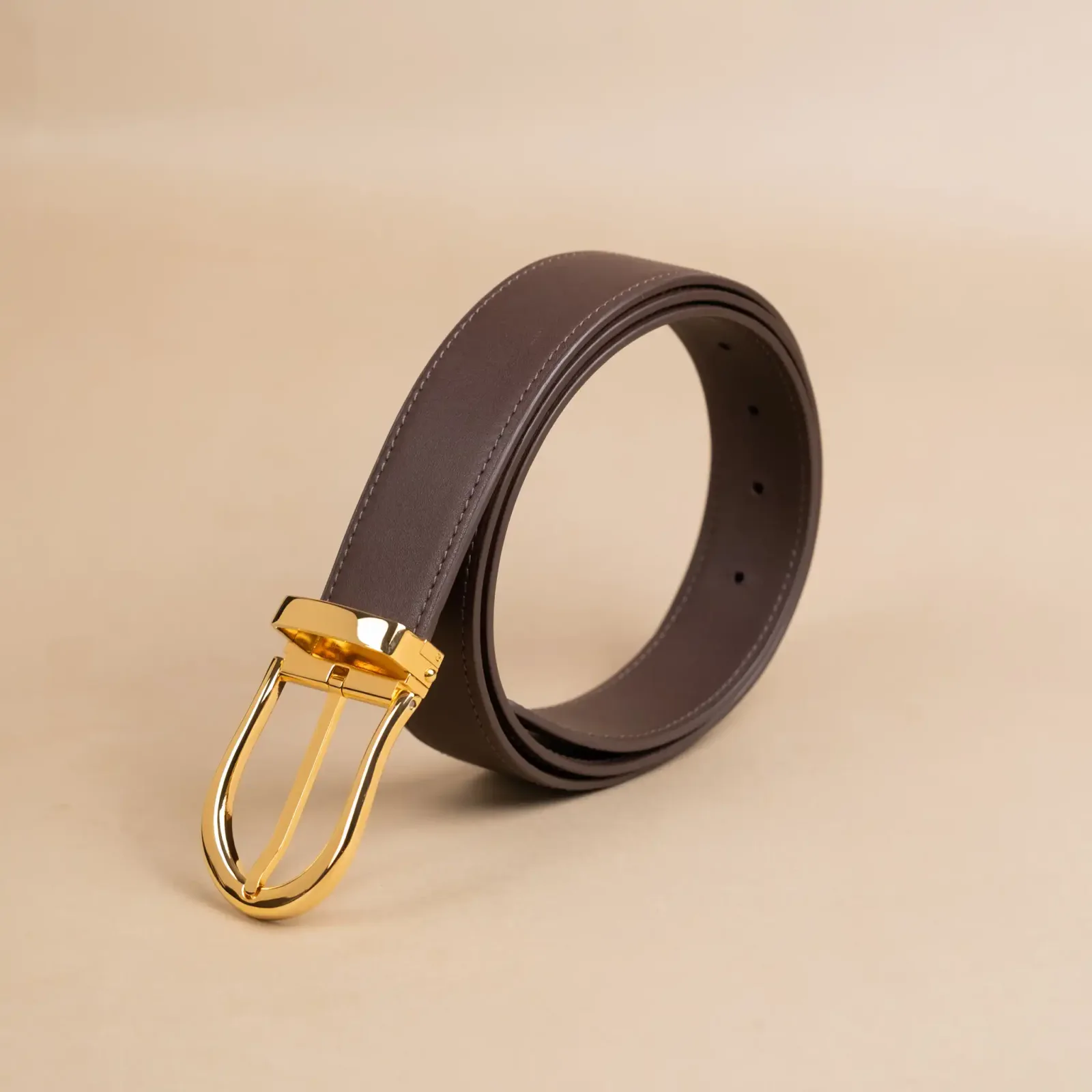 Thắt Lưng Nam - Da Bò - Black/Brown - Hình 3
