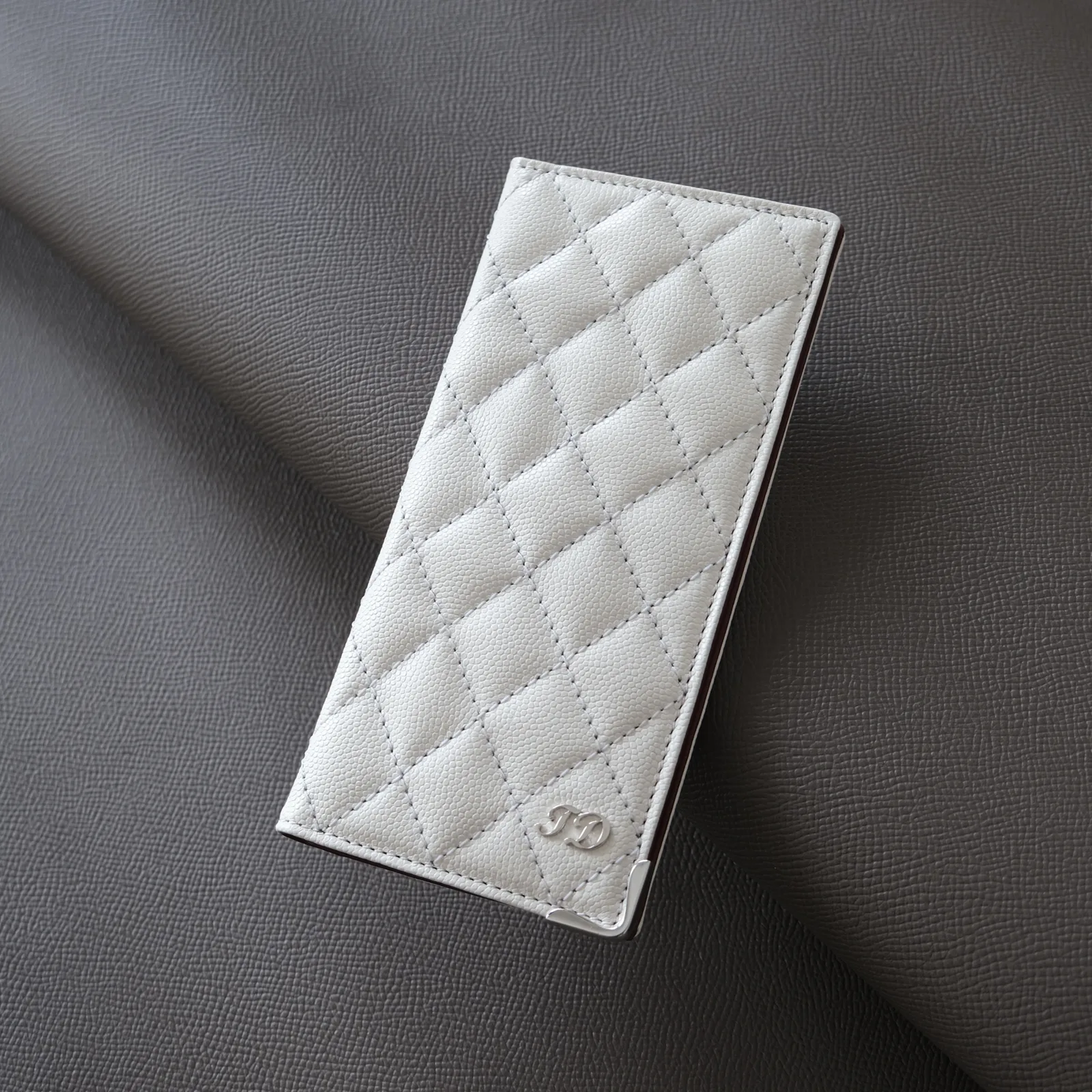 Long Money Clip – Da Caviar – White