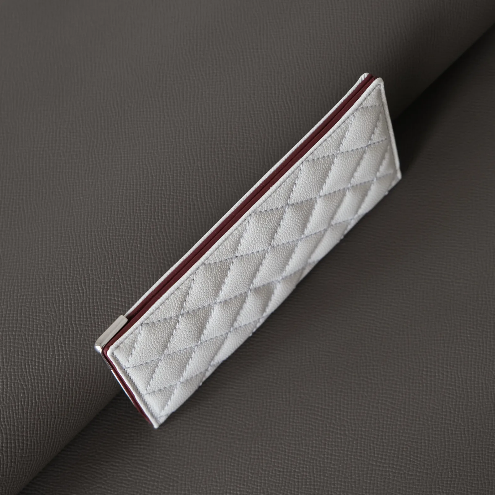 Long Money Clip – Da Caviar – White