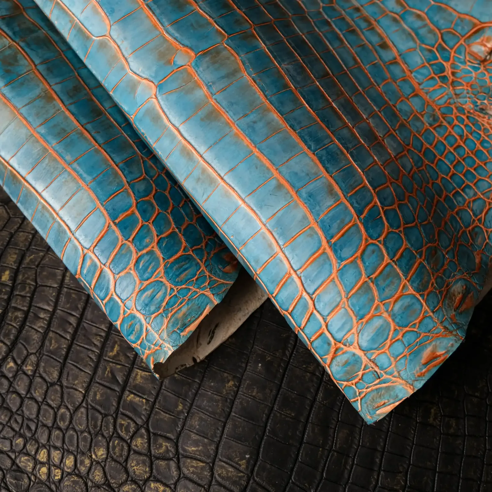 Da Cá Sấu Pháp Alligator - Hình 6