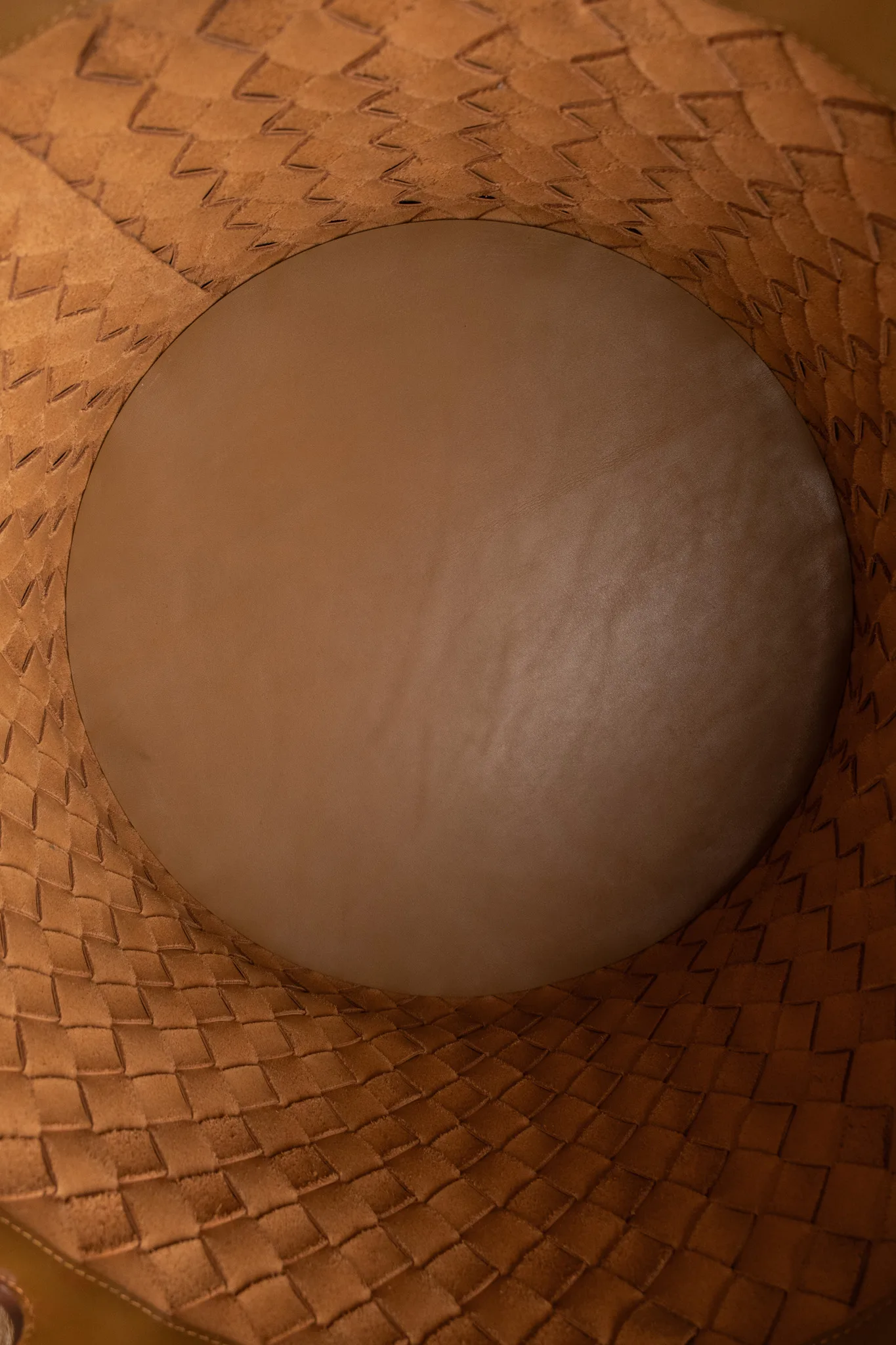 Sọt Đan - Da Bò - Brown - Hình 6