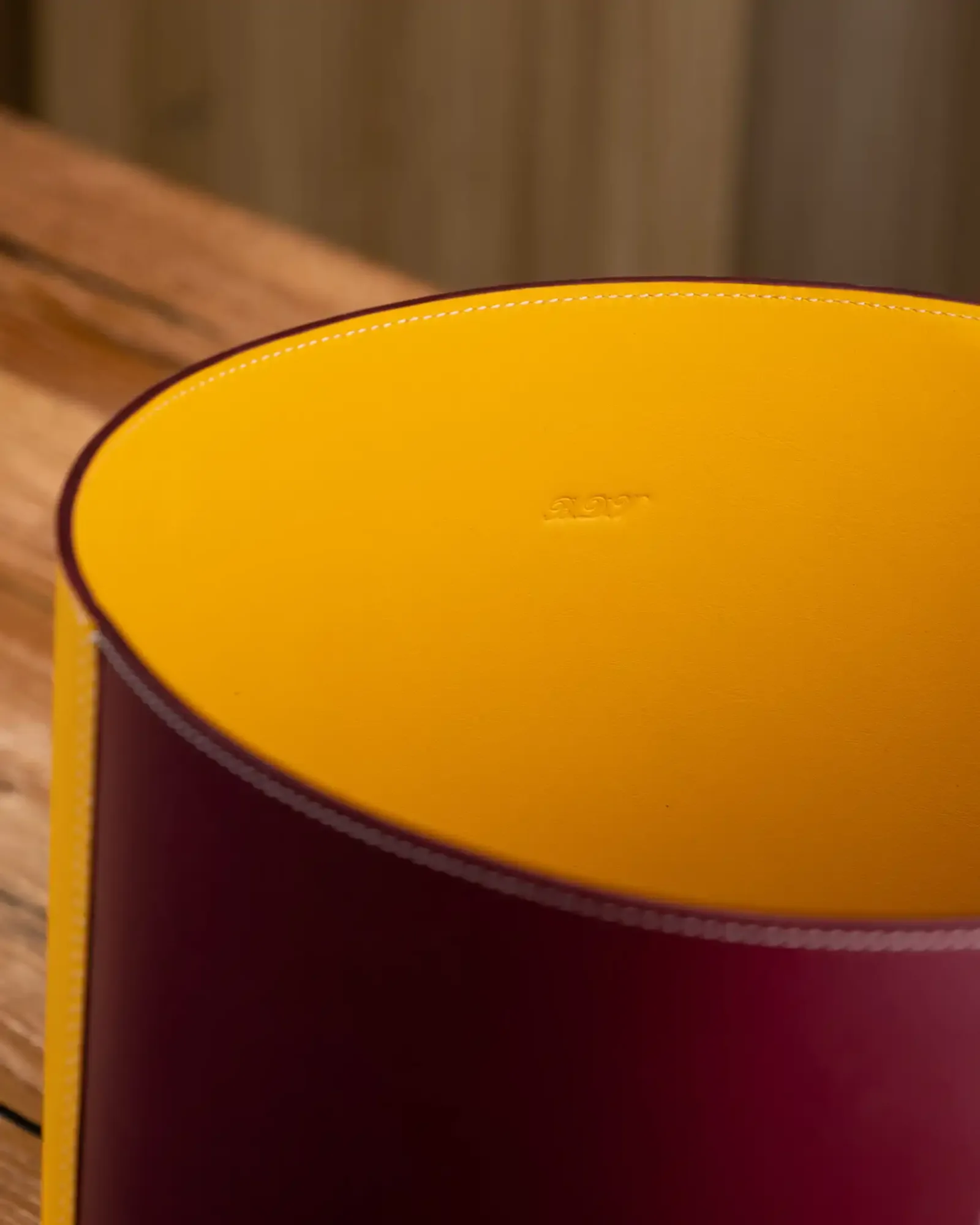 Sọt - Da Bò - Yellow - Hình 6