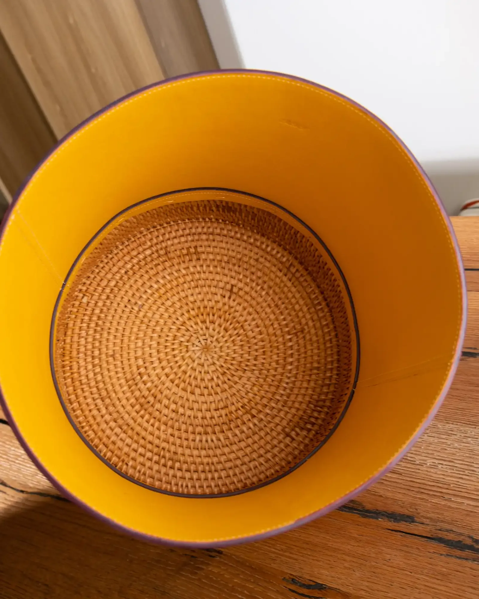 Sọt - Da Bò - Yellow - Hình 3