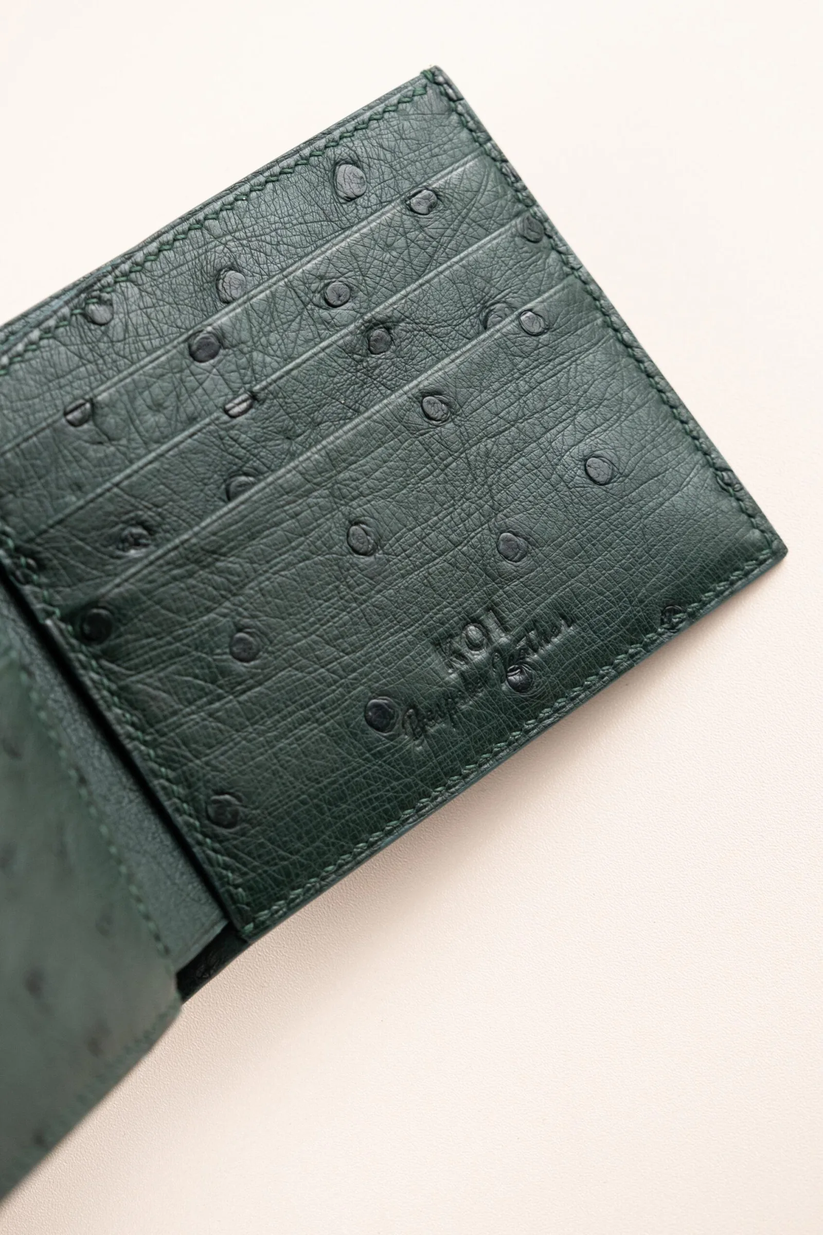 Bifold Waller - Ví nam da đà điểu - Hình 7