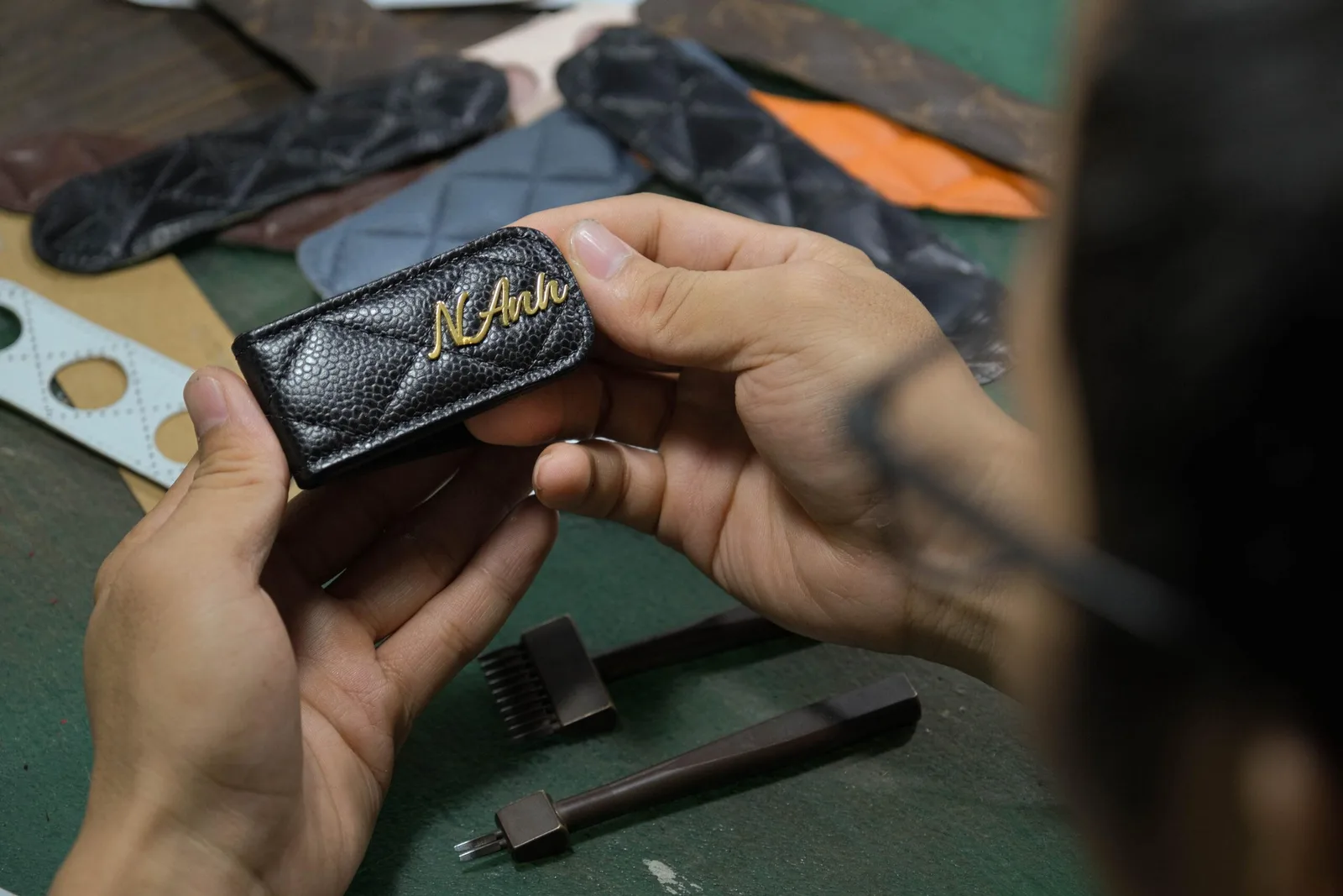 Kẹp Tiền Đính Nametag/Logo Theo Yêu Cầu - Hình 2